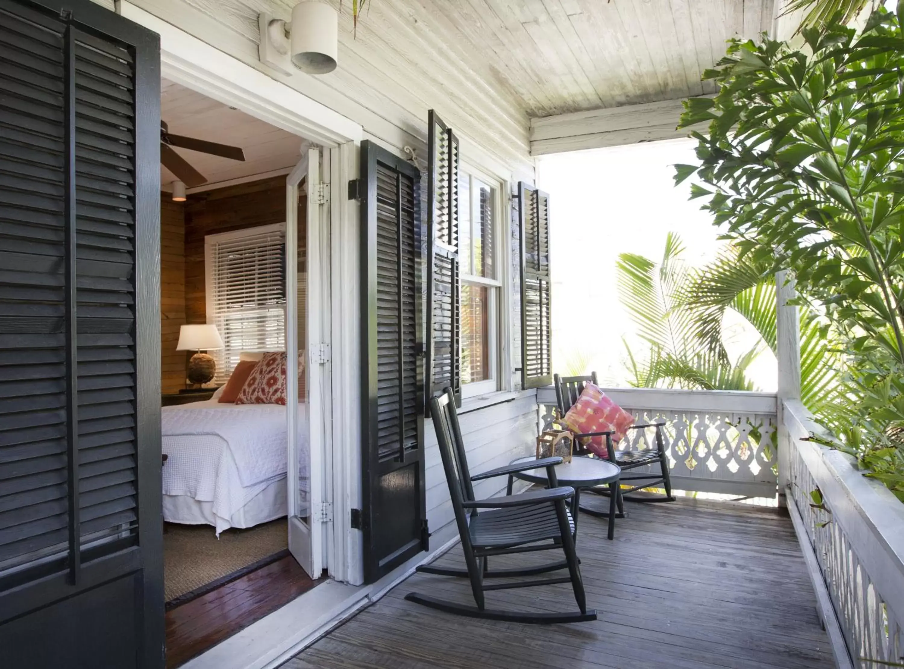 Balcony/Terrace in Simonton Court Historic Inn & Cottages