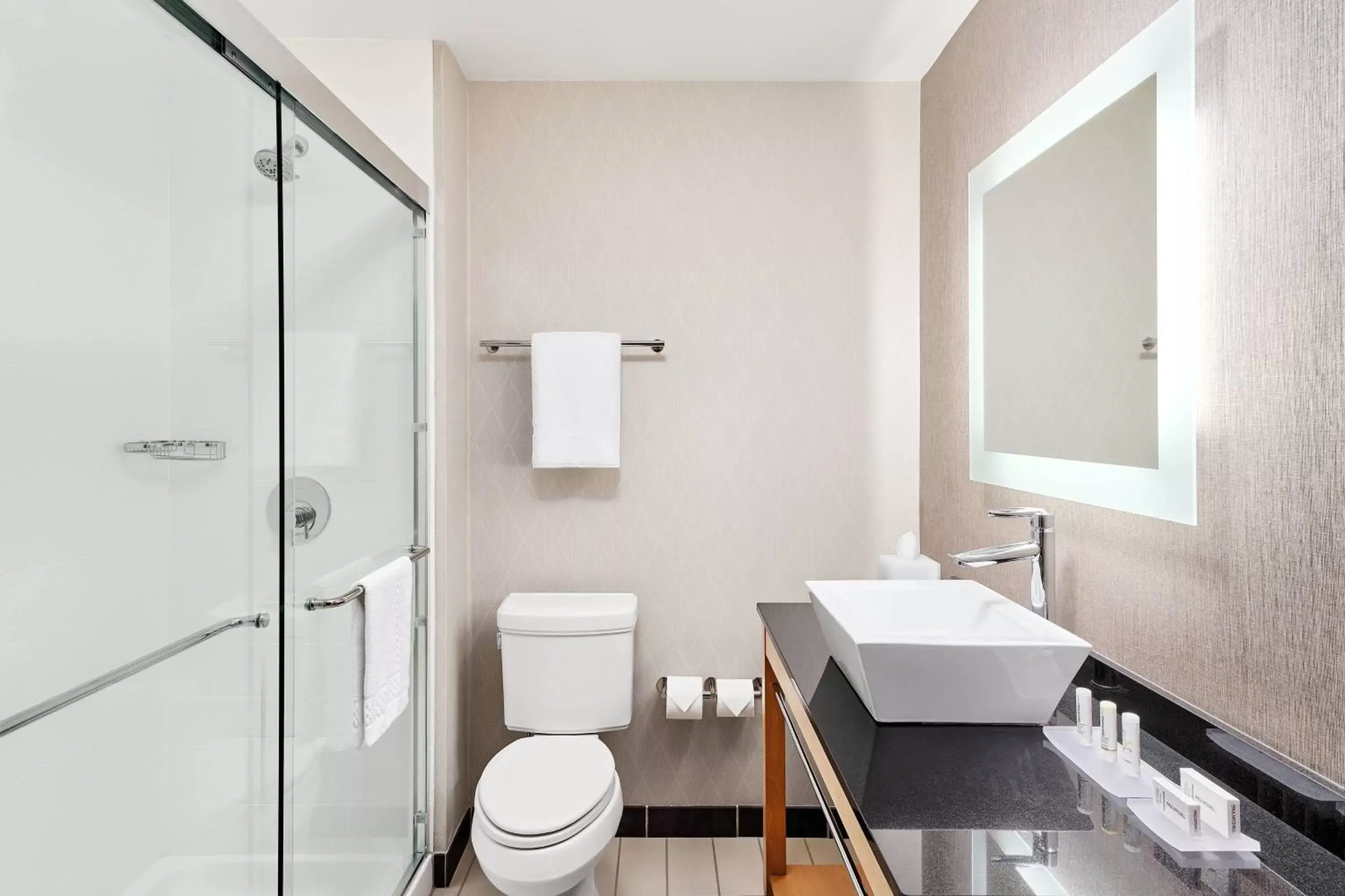 Bathroom in SpringHill Suites by Marriott Roanoke