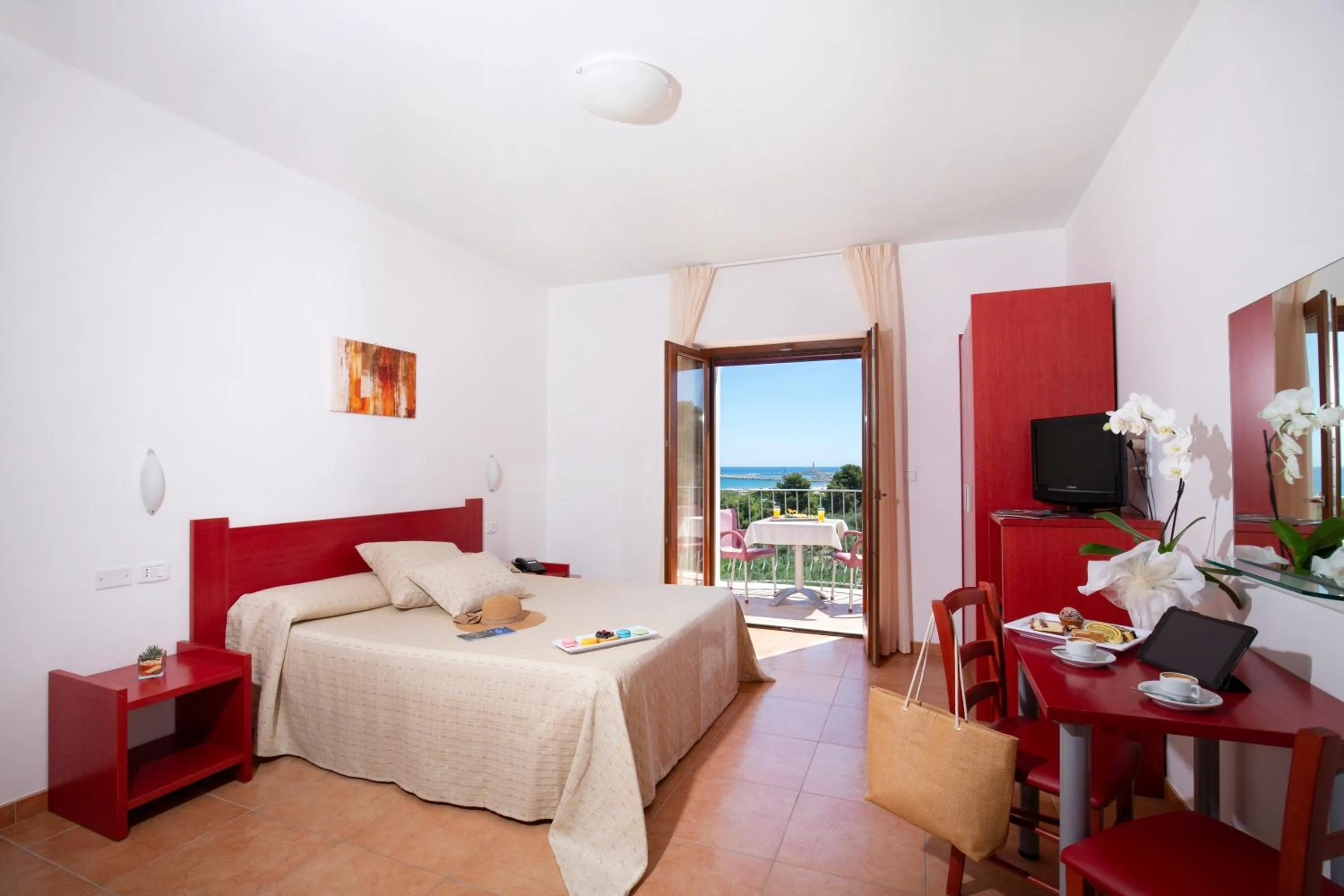 Bedroom, Bed in Hotel Delle More