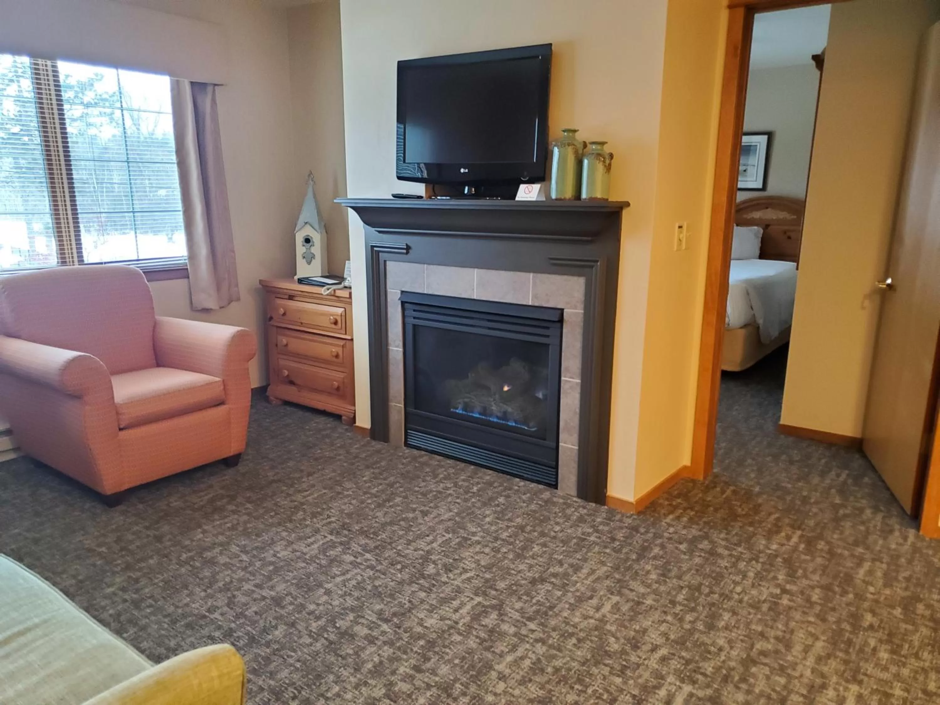Living room in Homestead Suites - Fish Creek