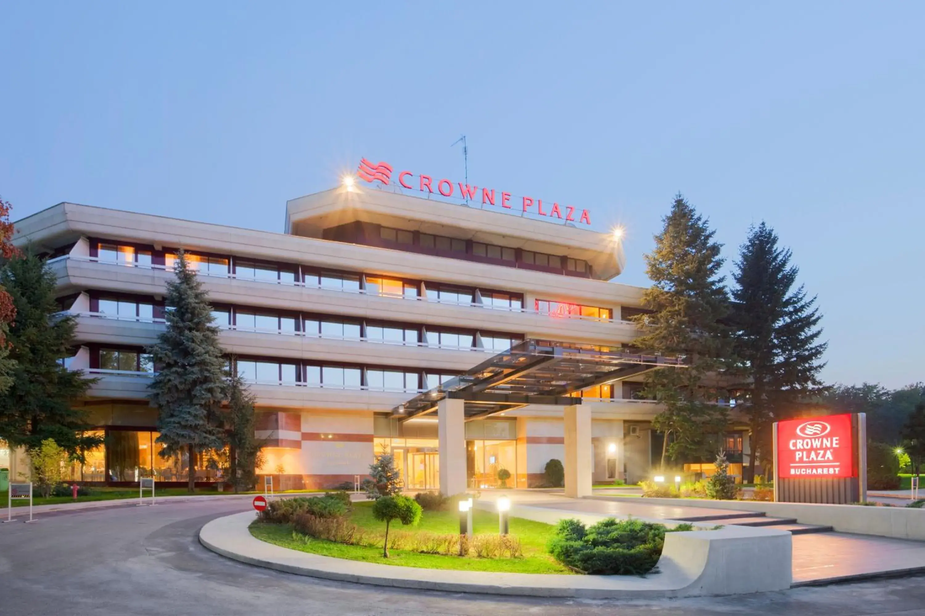 Facade/entrance in Crowne Plaza Bucharest, an IHG Hotel