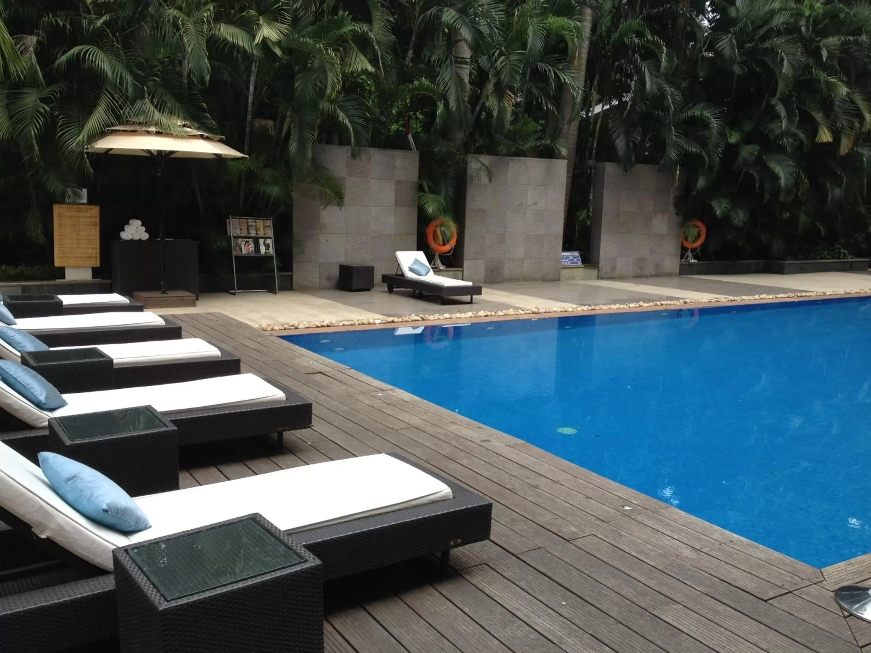 Swimming pool in Blue Diamond Pune IHCL SeleQtions Swimming pool in Blue Diamond Pune IHCL SeleQtions