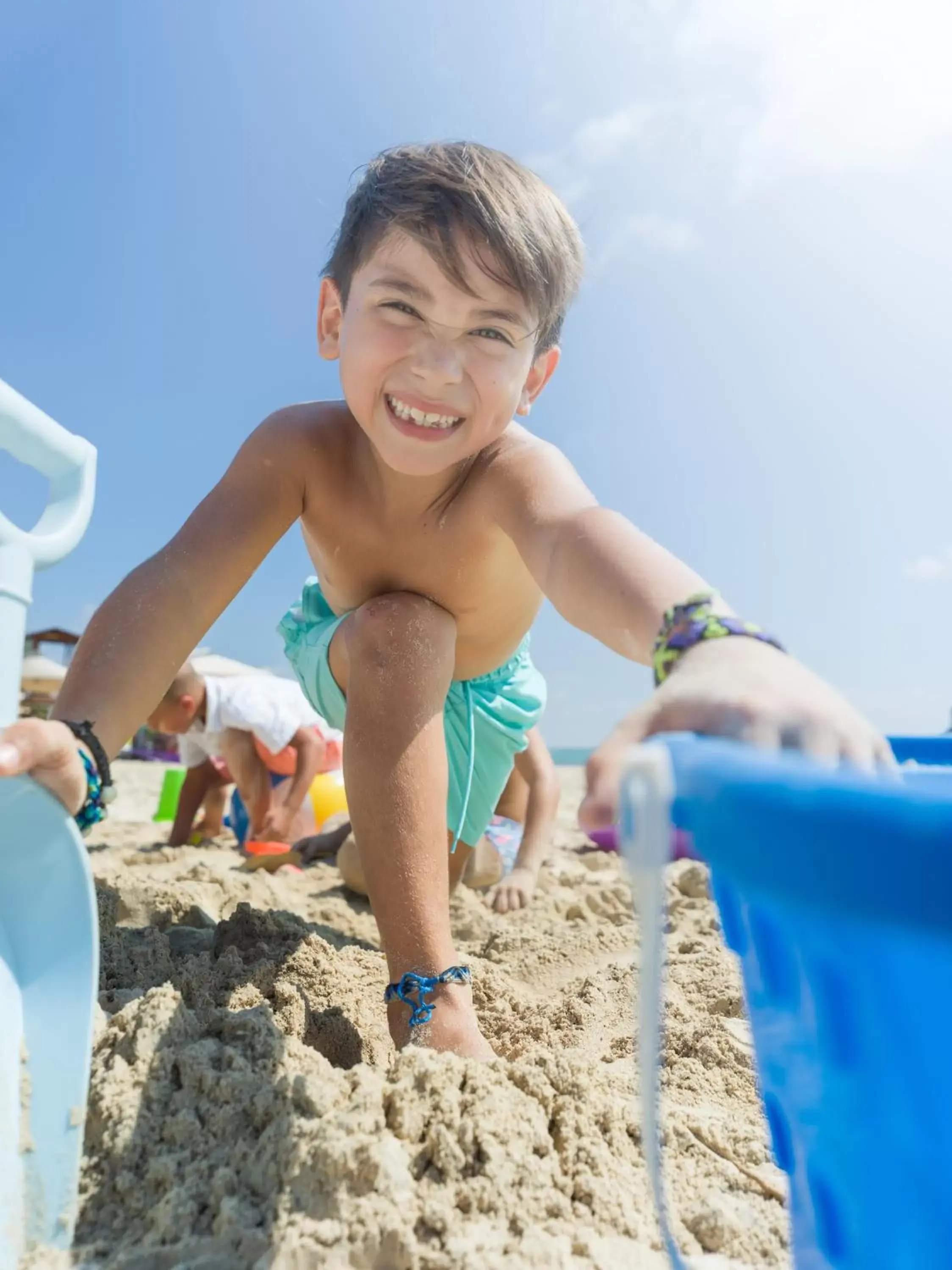 Beach, Children in Paradisus Playa del Carmen All Inclusive