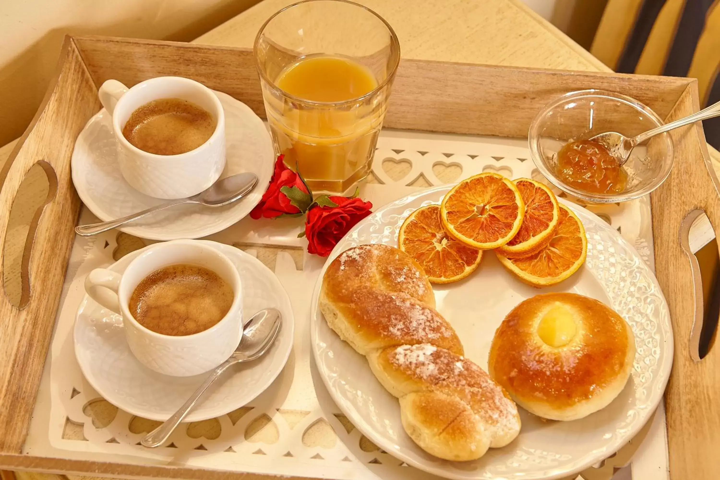 Continental breakfast in Locanda del Gagini