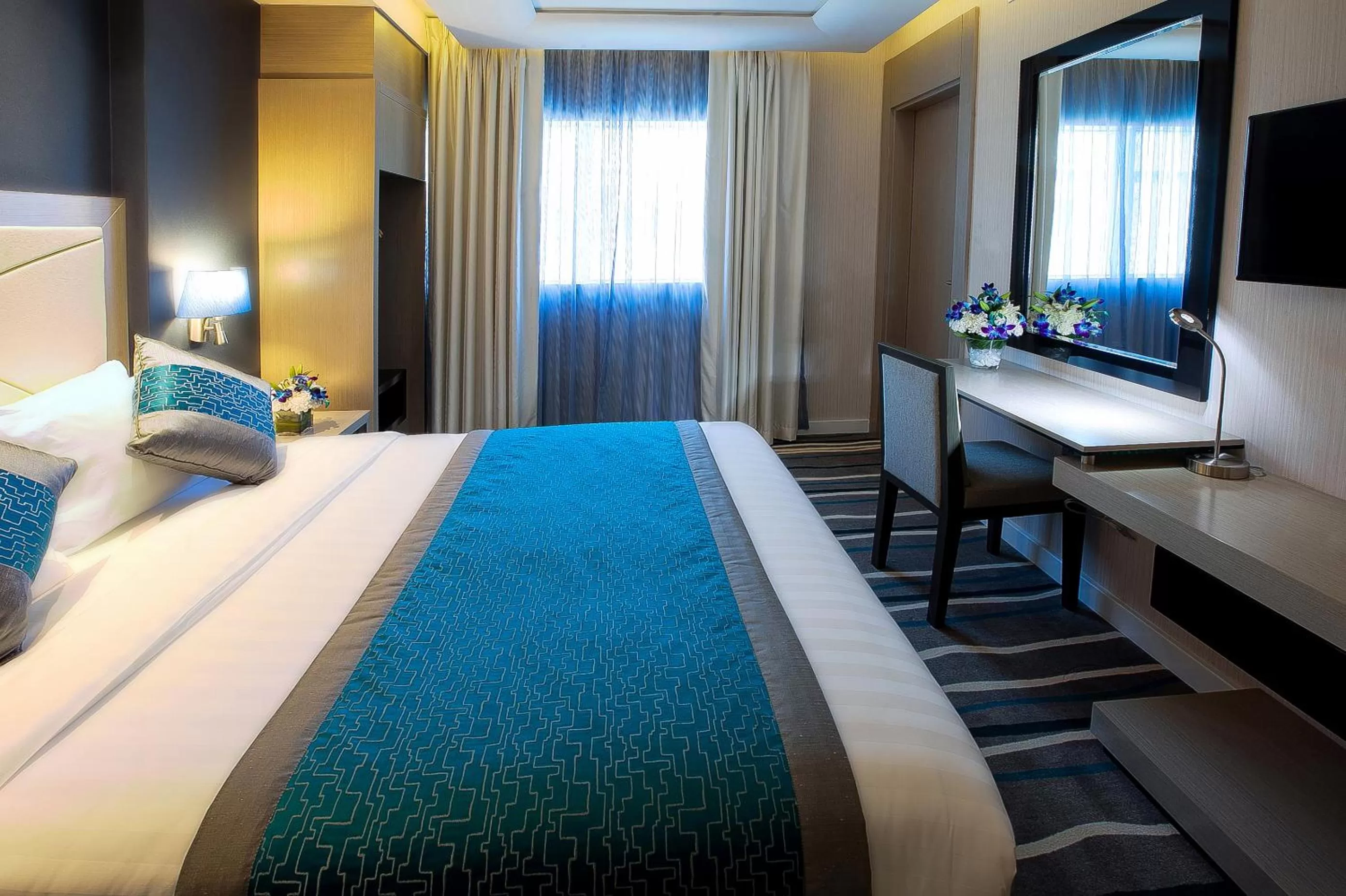 Bed in Al Sarab Hotel