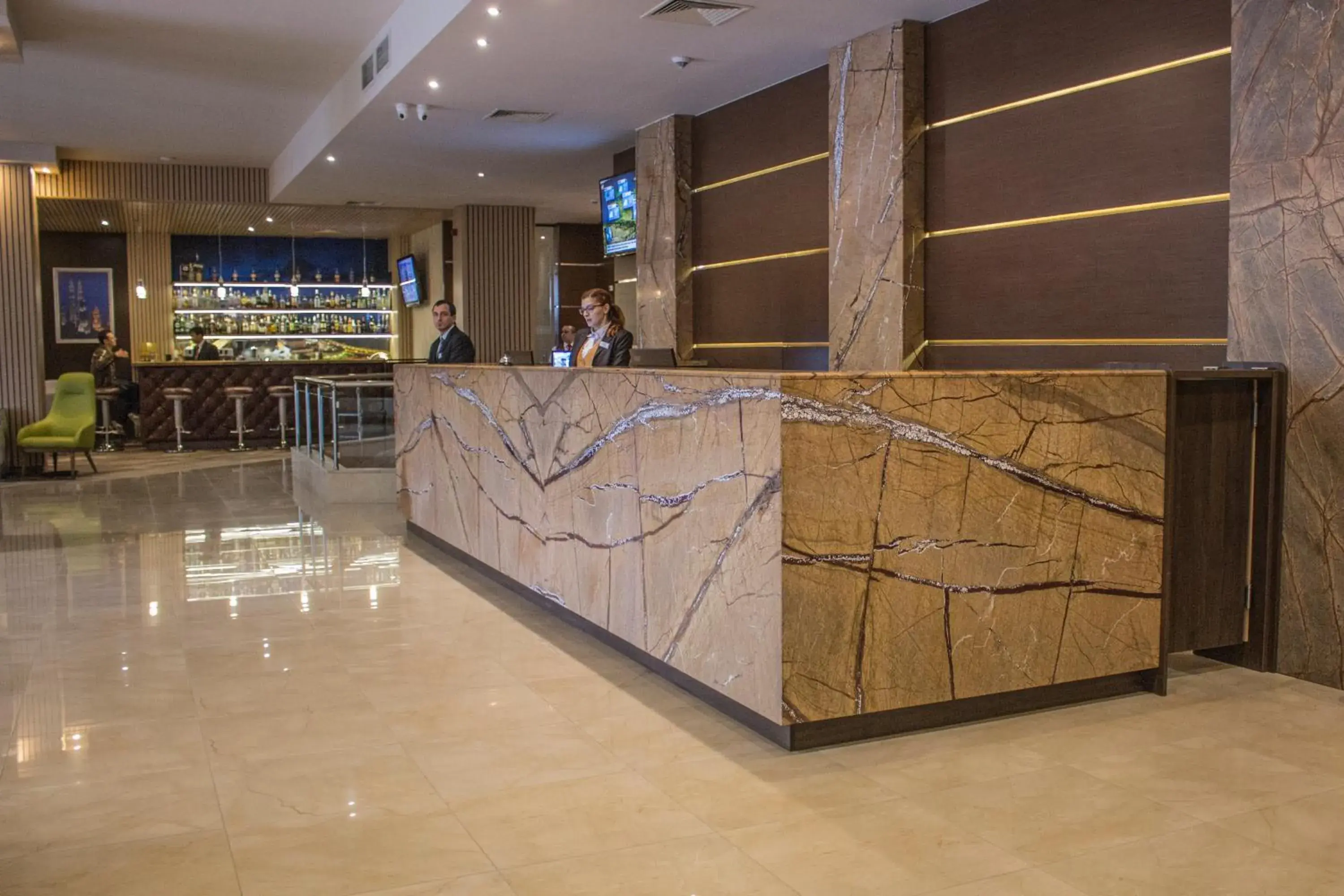 Lobby or reception, Lobby/Reception in Hotel Golden Tulip Varna
