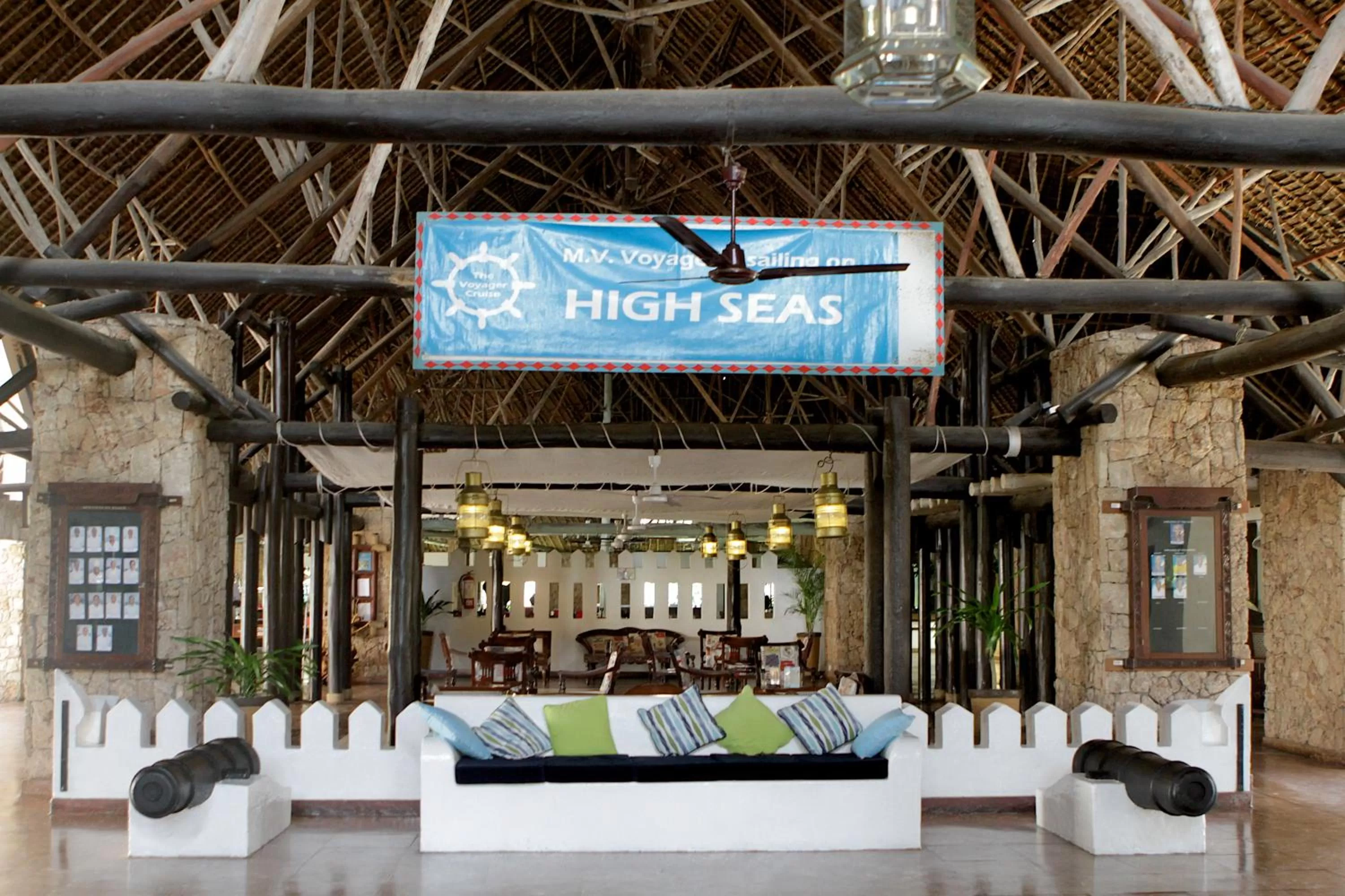 Patio in Voyager Beach Resort