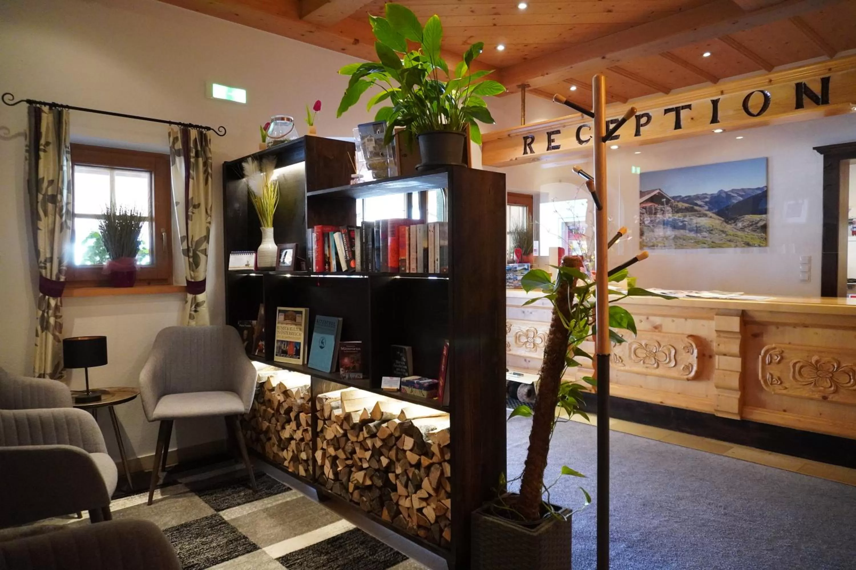 Lobby or reception in Hotel Aschauer Hof z'Fritzn