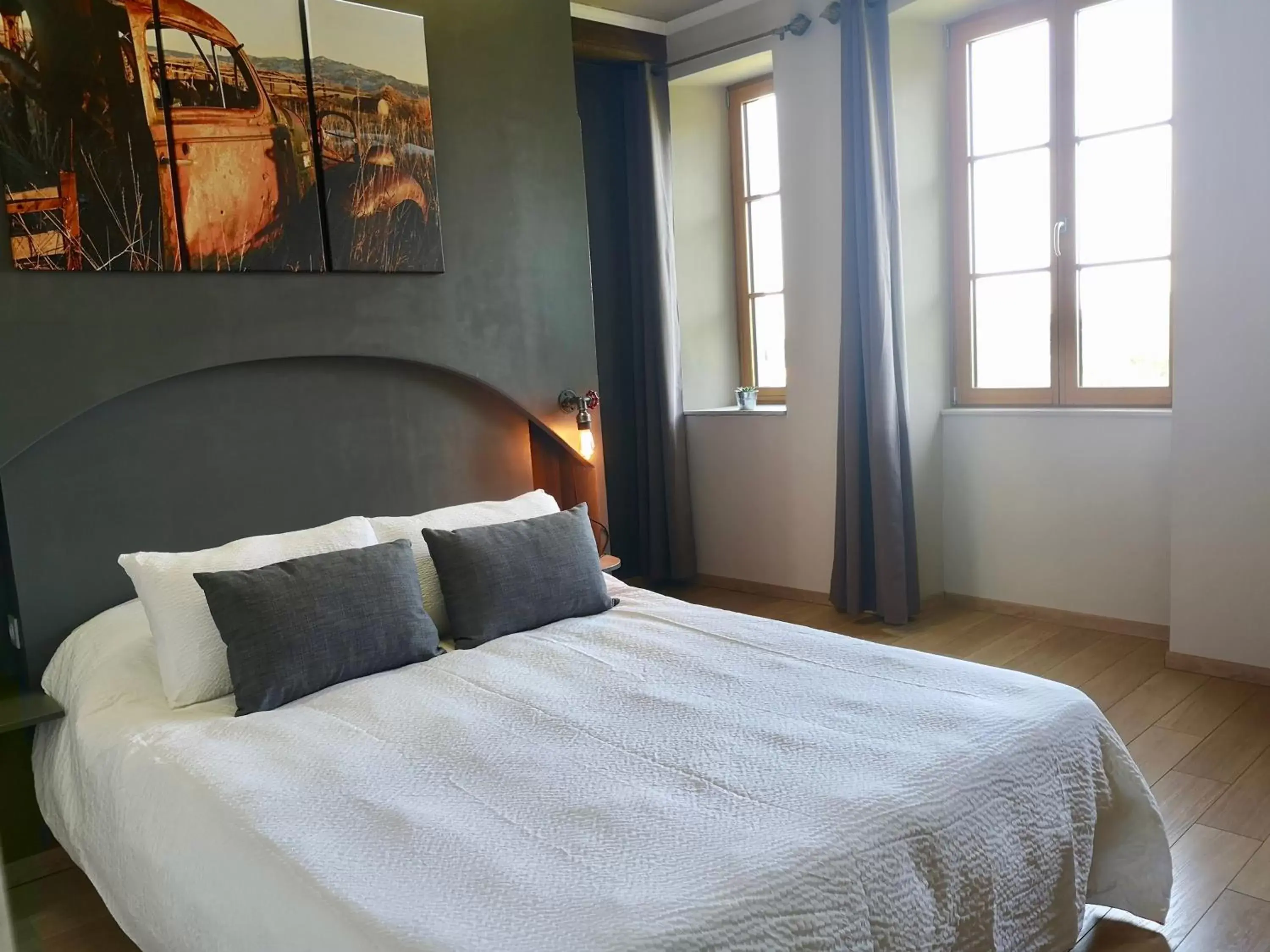 Bedroom, Bed in L'ETAP'CORTELINE