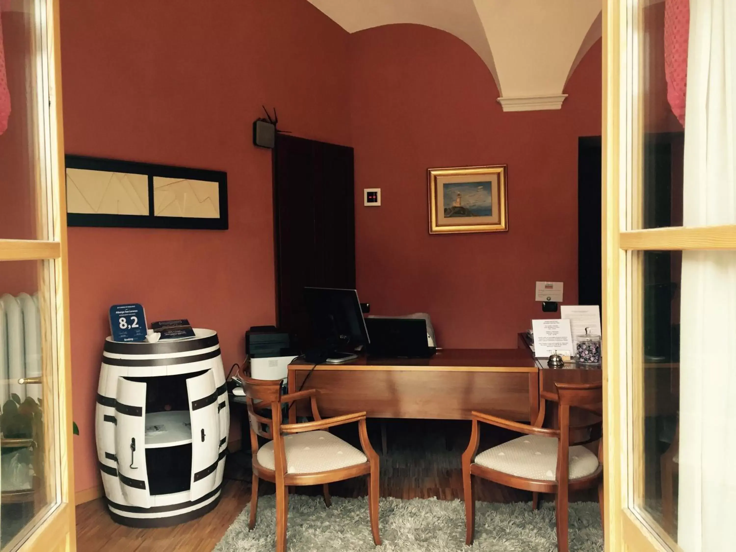 Lobby or reception in Albergo San Lorenzo