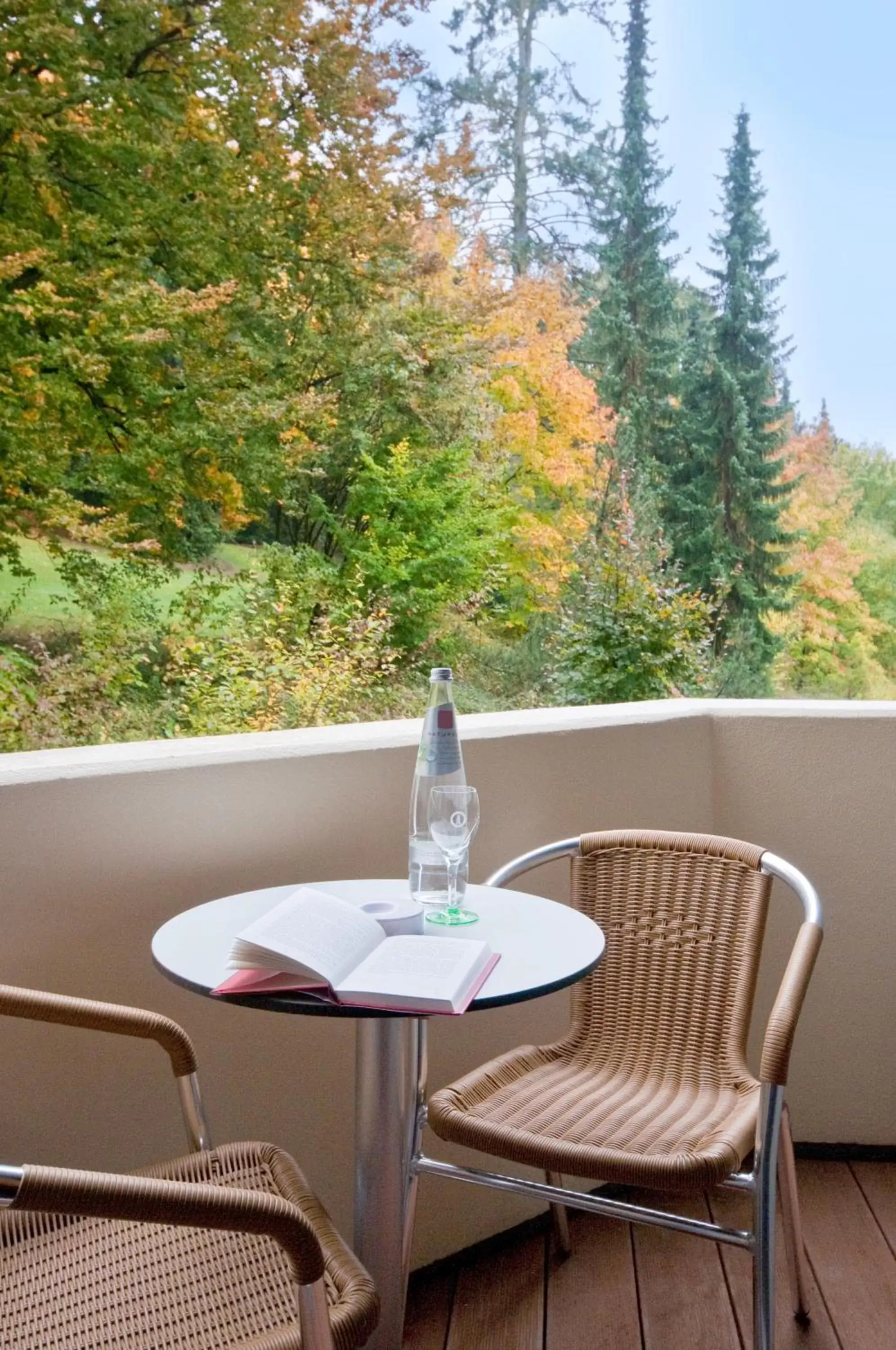 Garden view, Balcony/Terrace in Parkhotel CUP VITALIS