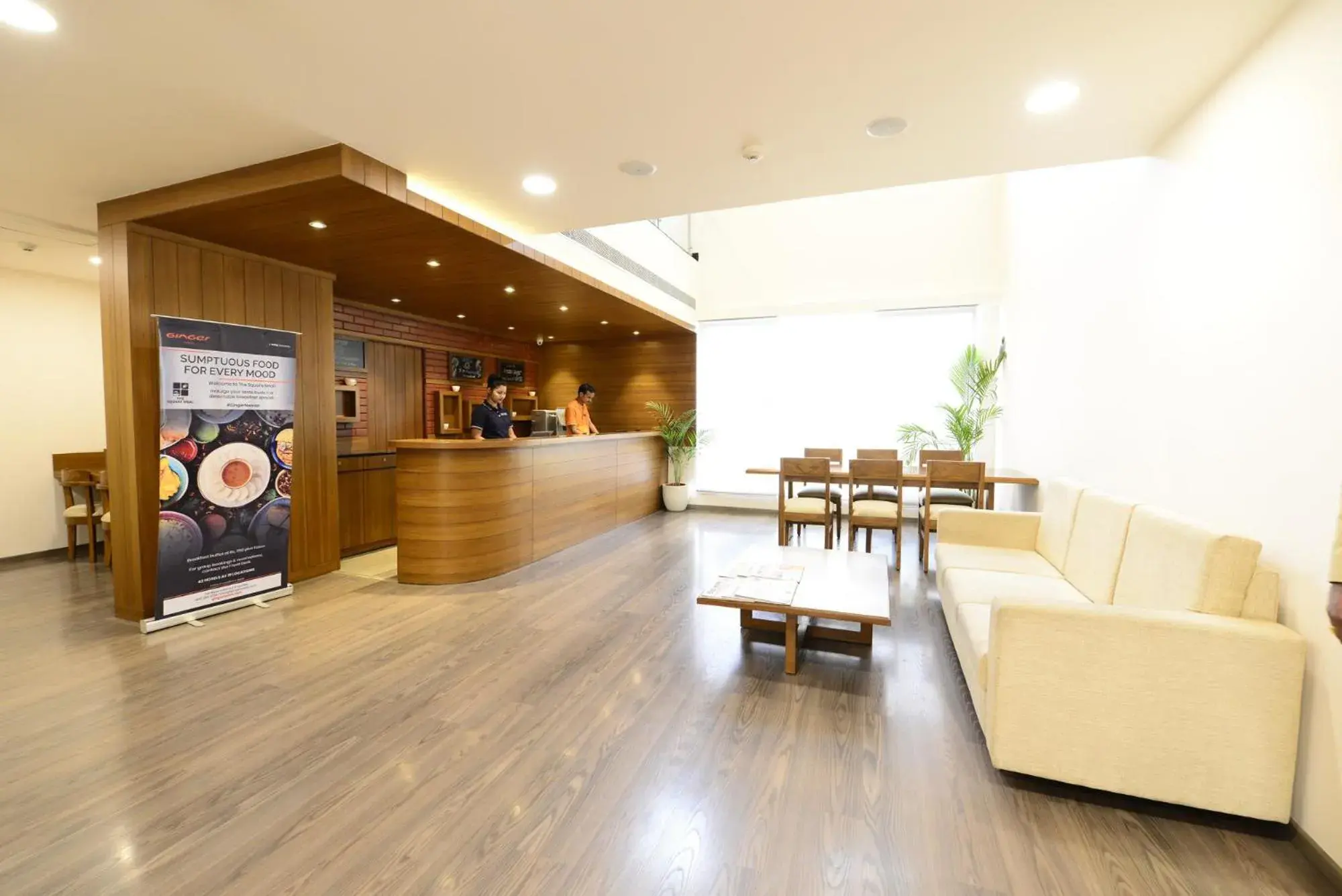 Lobby or reception in Ginger Lucknow Lobby or reception in Ginger Lucknow