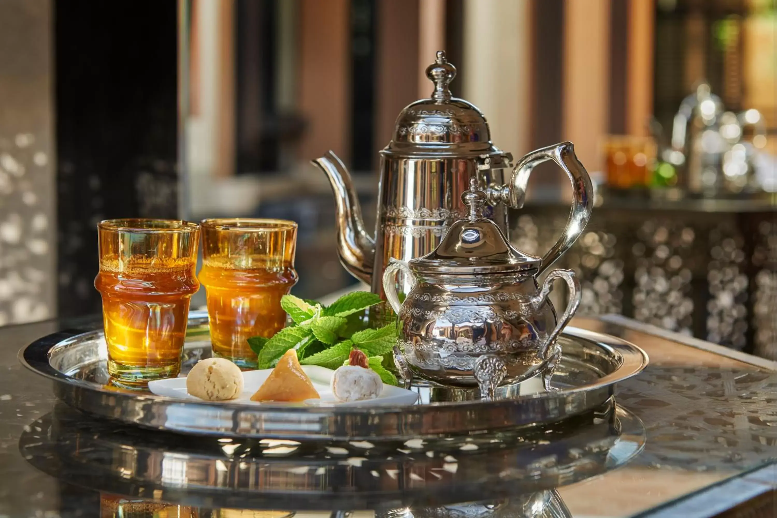 Drinks in Mandarin Oriental, Marrakech