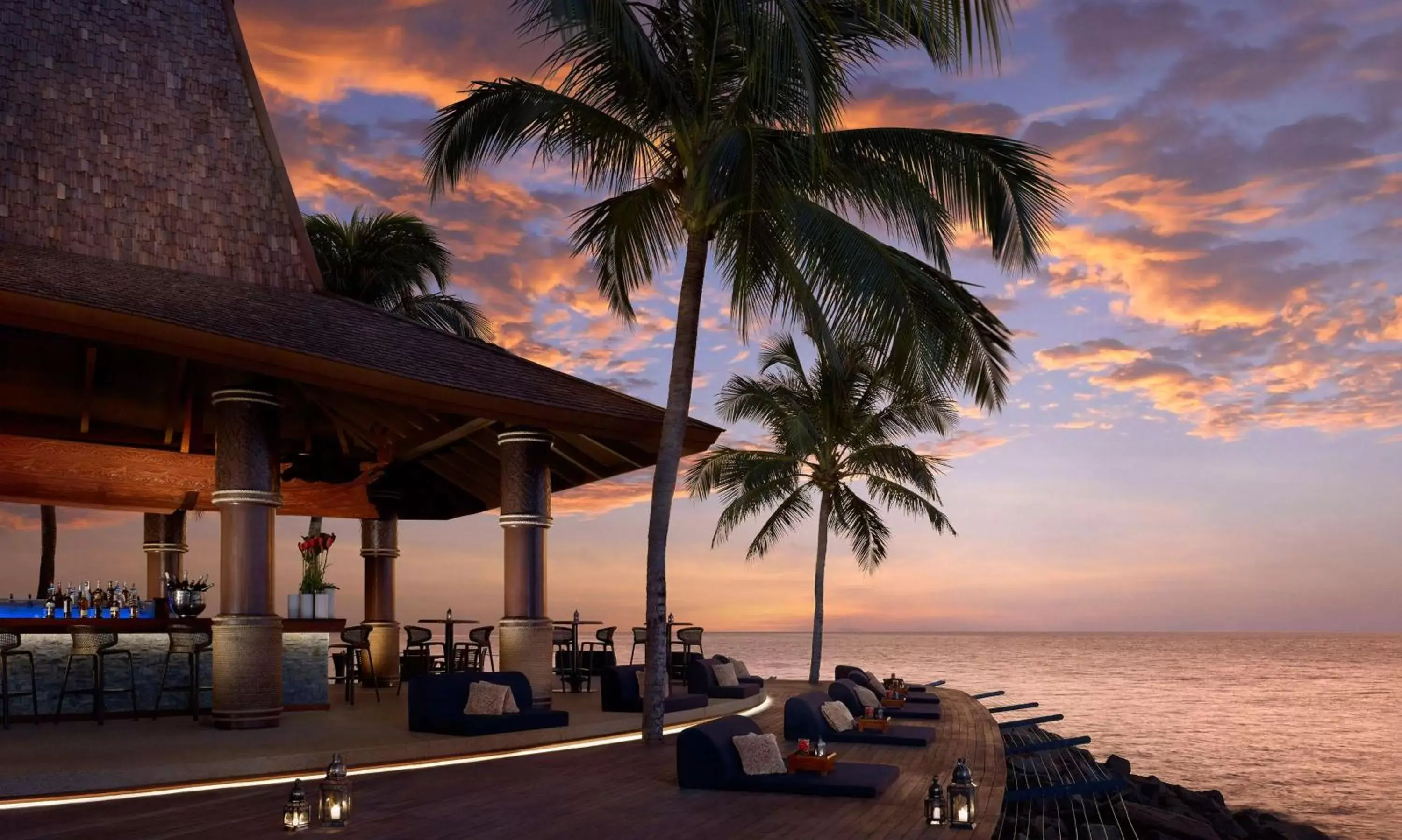 Lounge or bar, Sunrise/Sunset in Shangri-La Tanjung Aru, Kota Kinabalu
