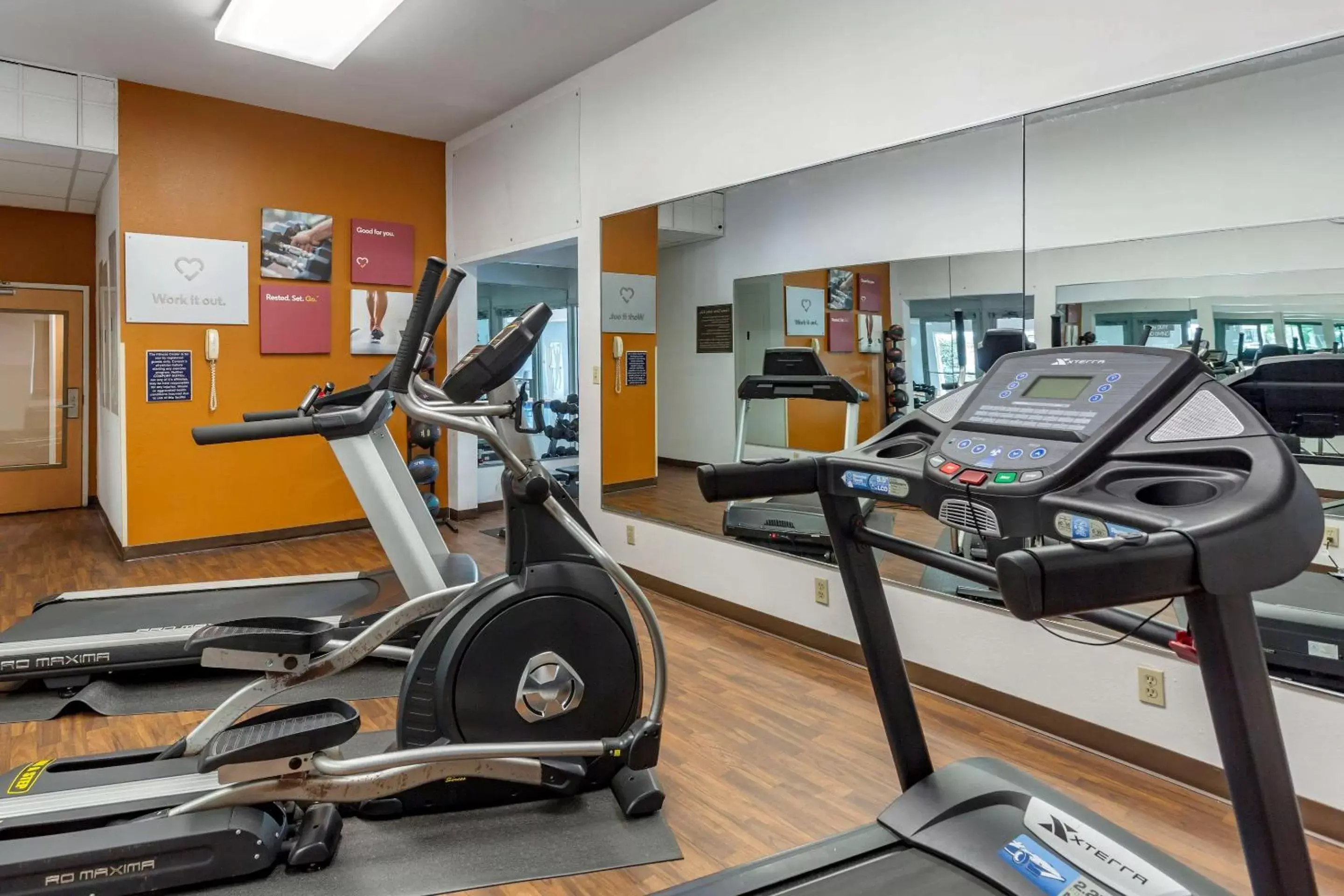 Fitness centre/facilities, Fitness Center/Facilities in Comfort Suites At Rivergate Mall