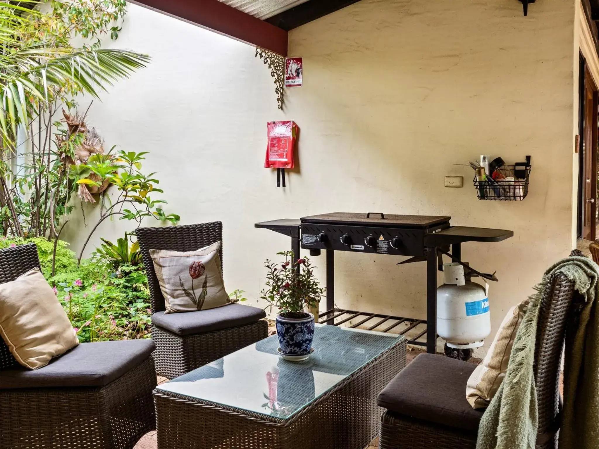 BBQ facilities in The Noble Grape Guesthouse