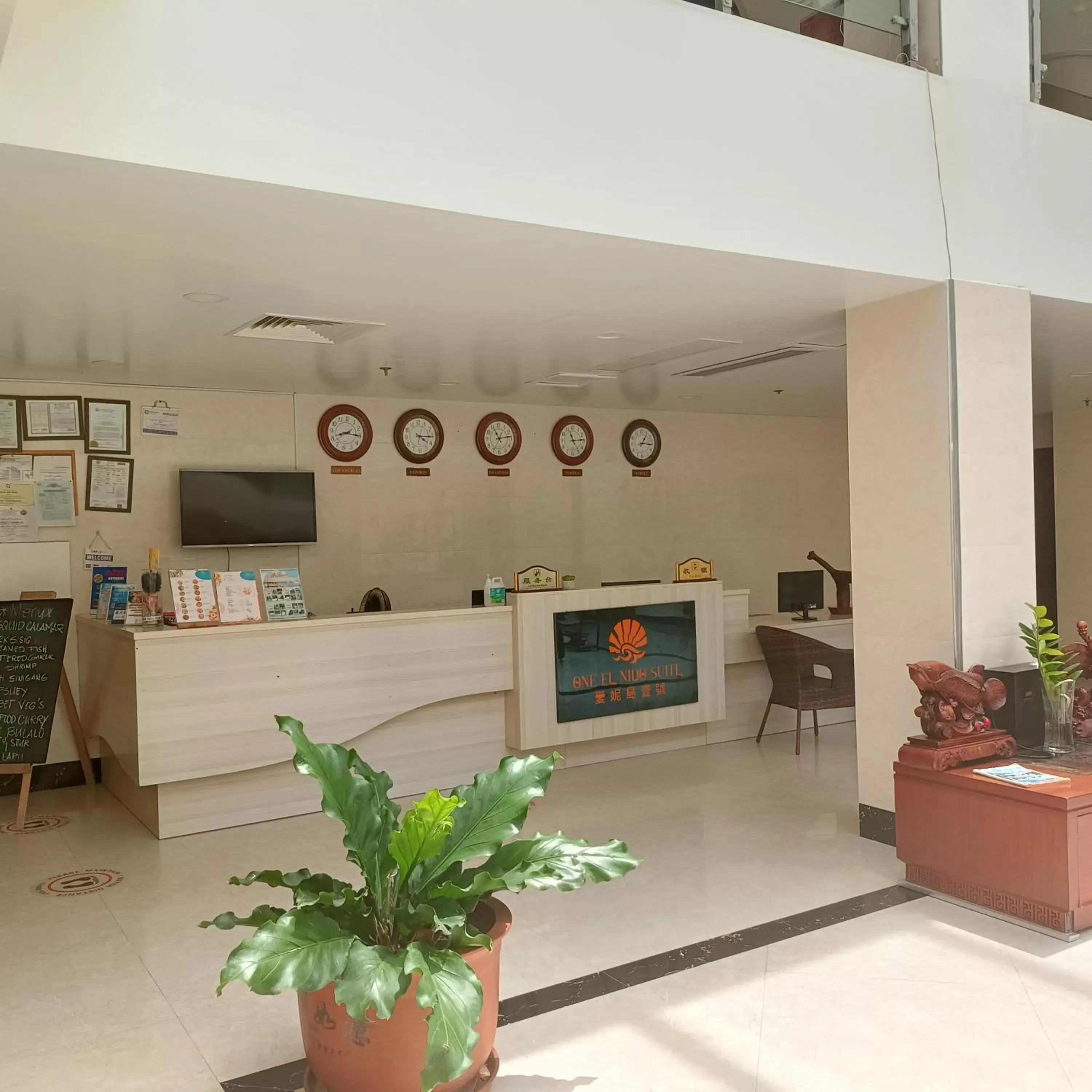 Lobby or reception in One El Nido Suite Lobby or reception in One El Nido Suite