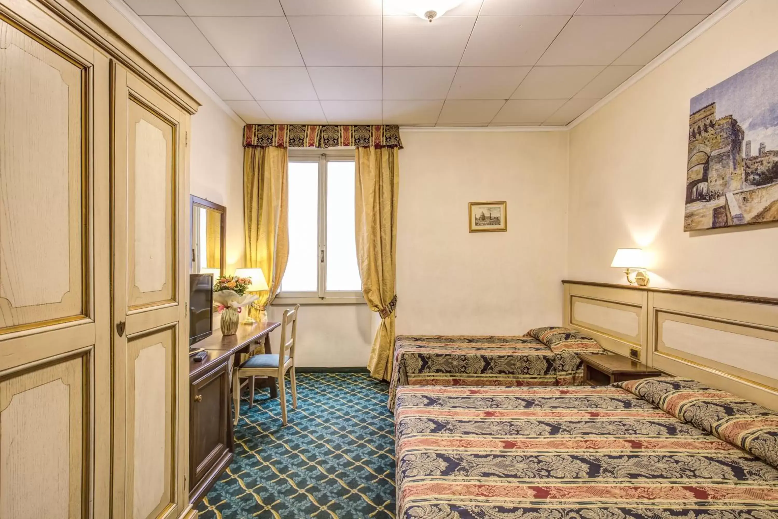 Bedroom, Seating Area in Hotel De Lanzi