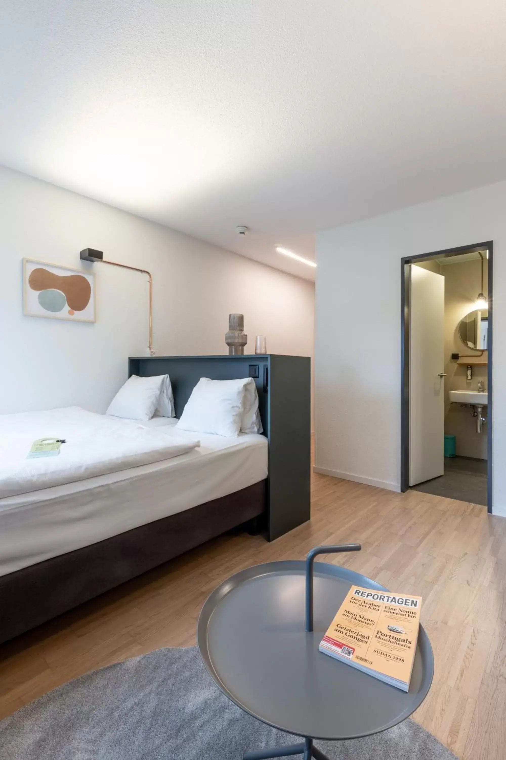 Bed in Alpenblick Bern - kind of a hotel Bed in Alpenblick Bern - kind of a hotel