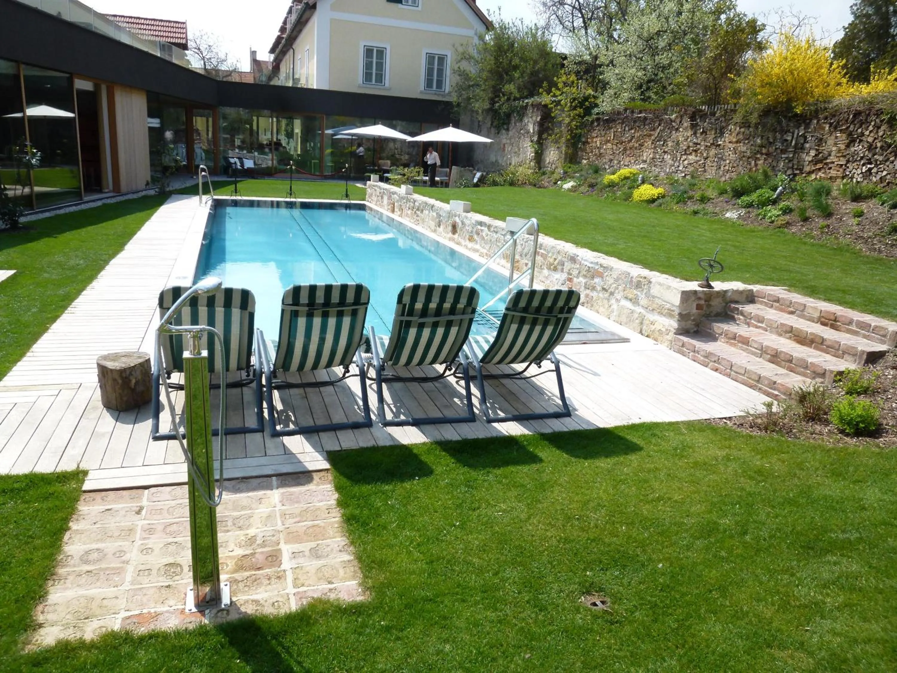 Swimming pool in Hotel Landhaus Moserhof