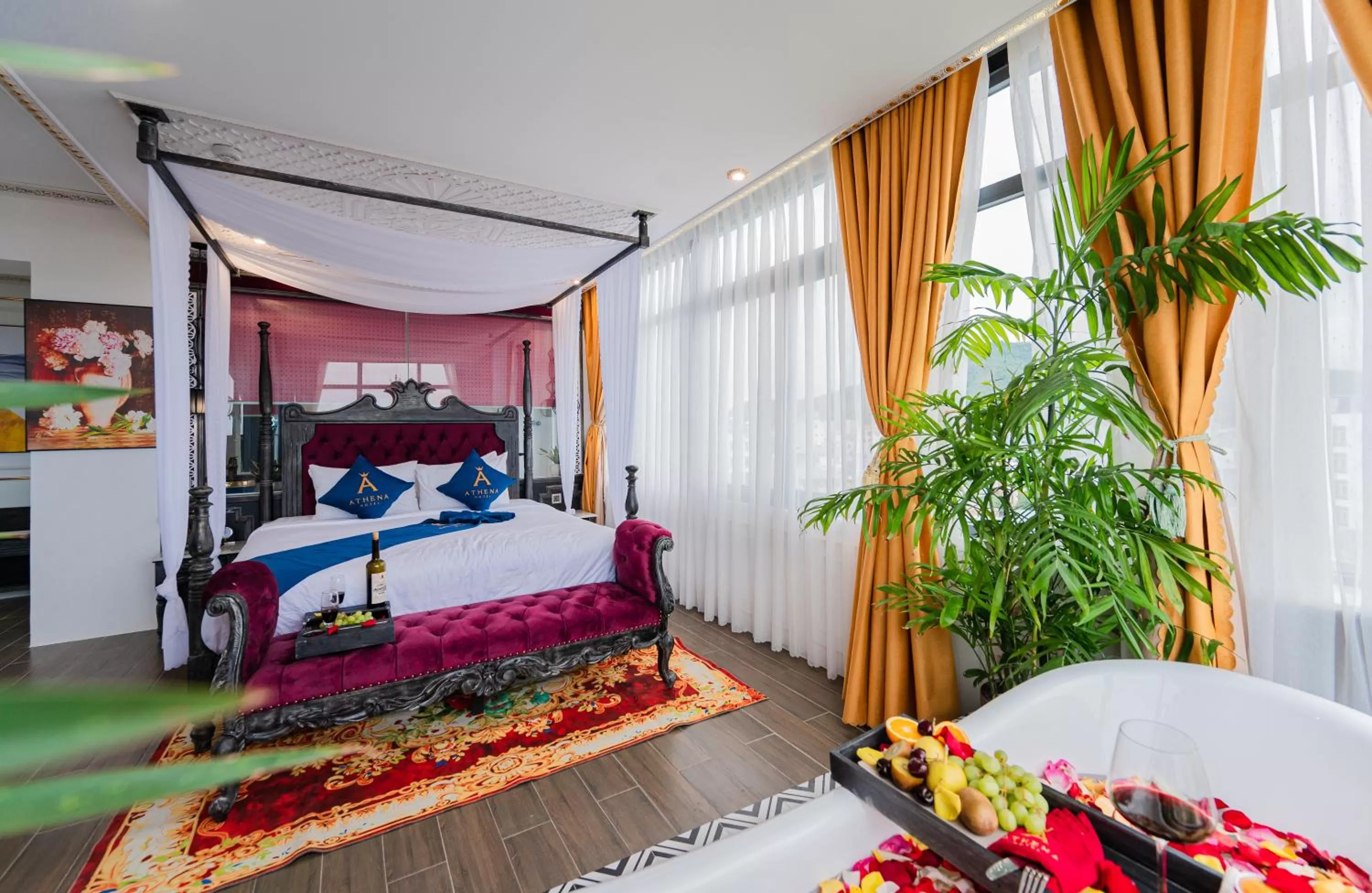 Photo of the whole room, Bed in Athena Hotel Quy Nhơn