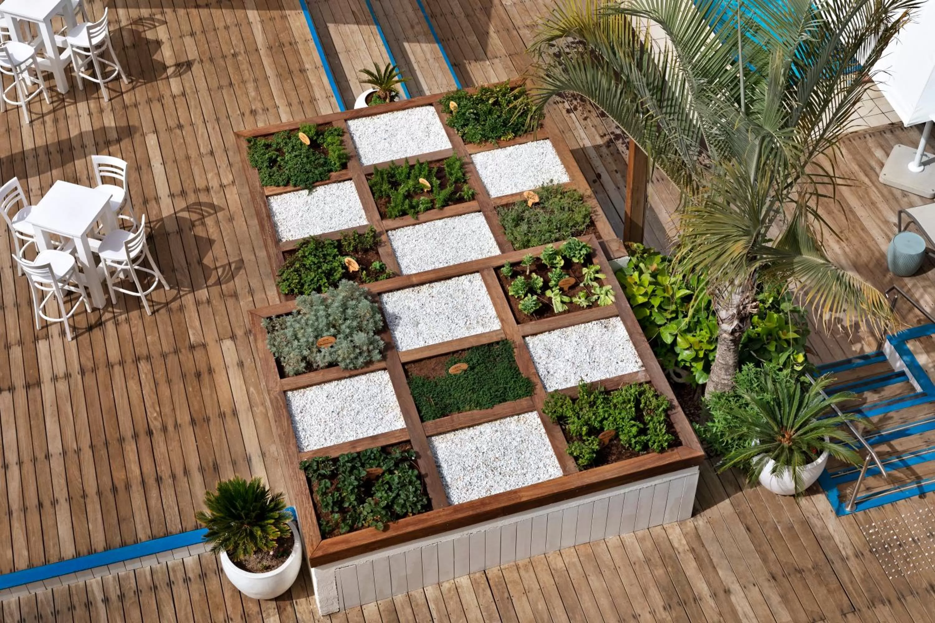 Patio in Herbert Samuel The Reef Eilat