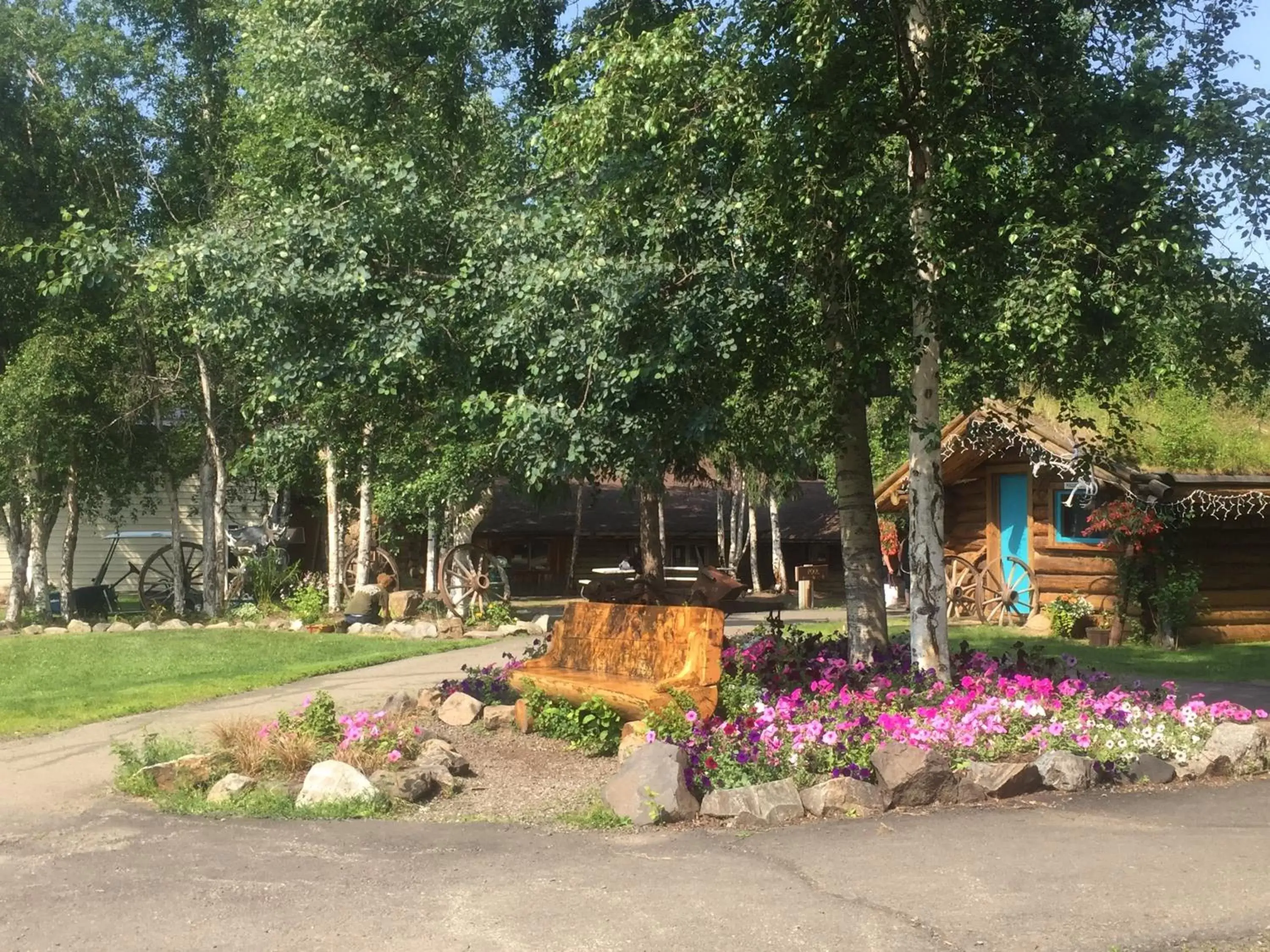 Property building in Chena Hot Springs Resort