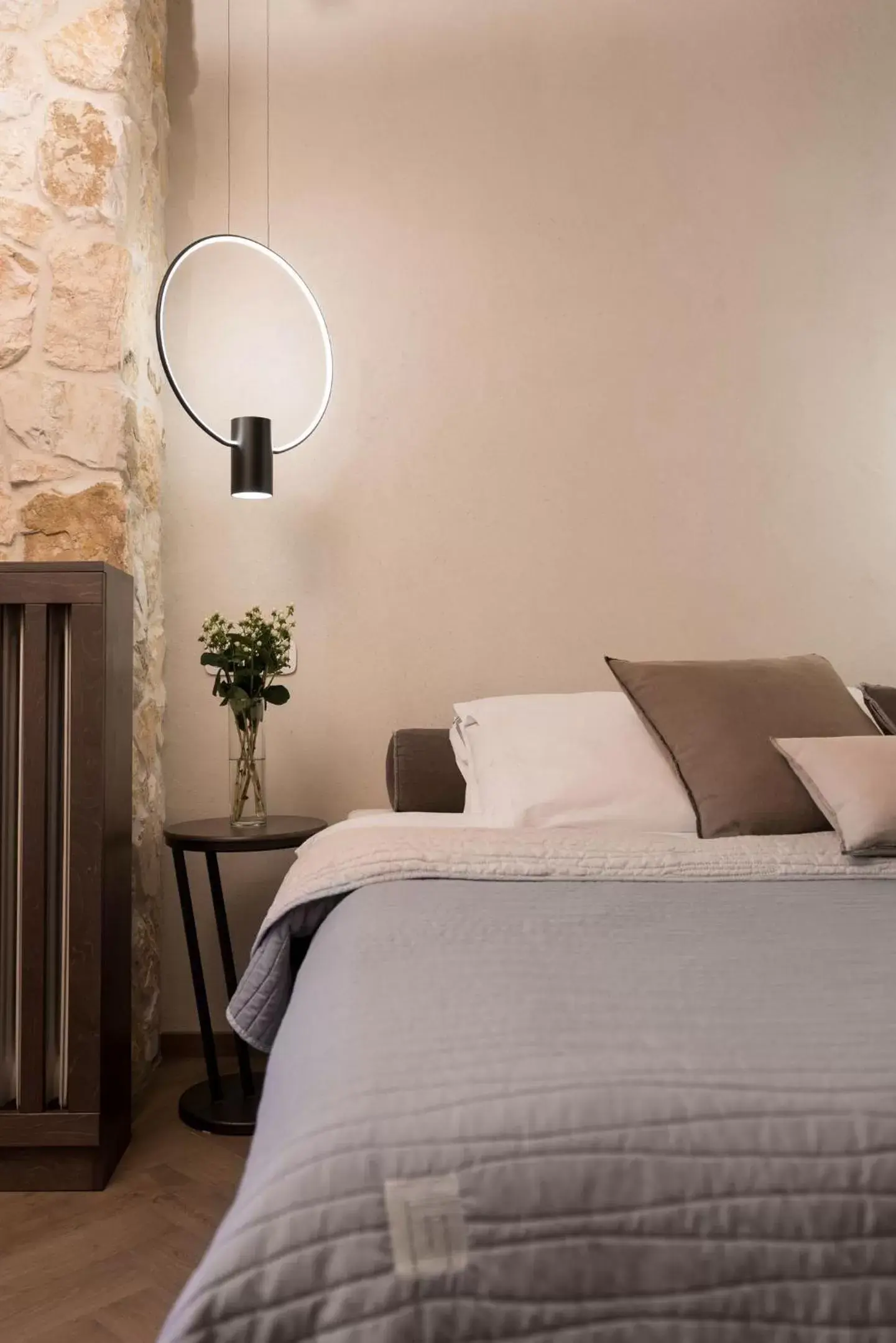 Bed in Tsikeli Boutique Hotel Meteora - Adults Friendly