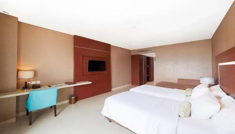 Bed in Clove Hotel Bandung