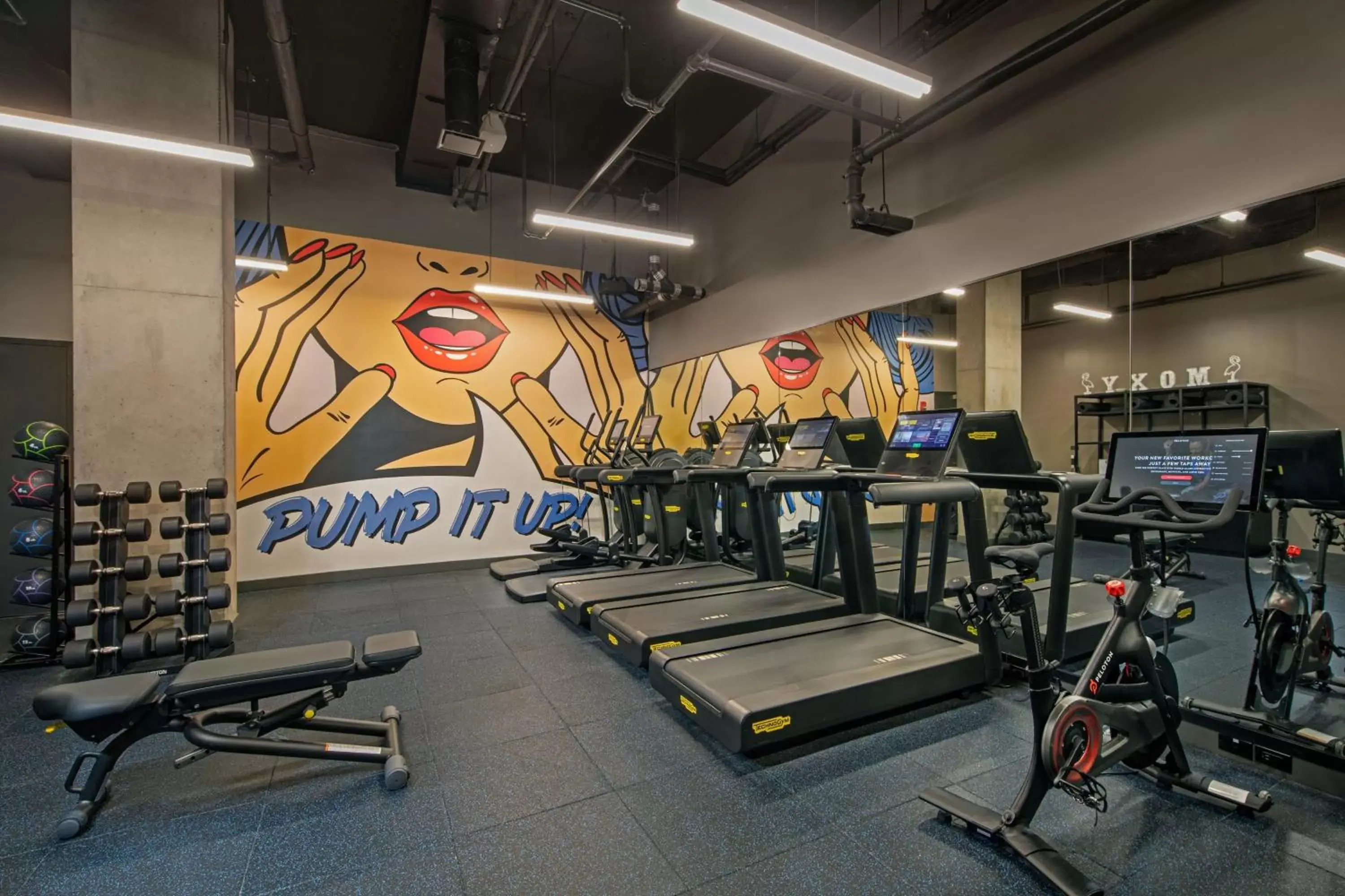 Fitness centre/facilities, Fitness Center/Facilities in Moxy Brooklyn Williamsburg