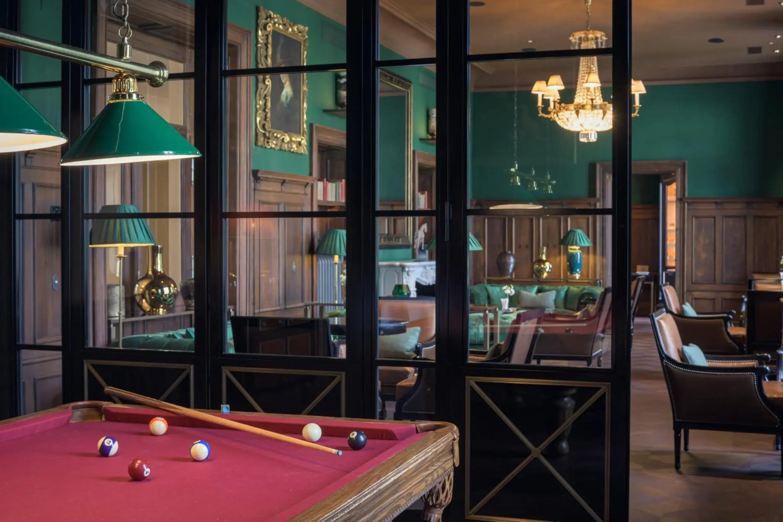 Billiard, Billiards in Grand Hotel Kronenhof