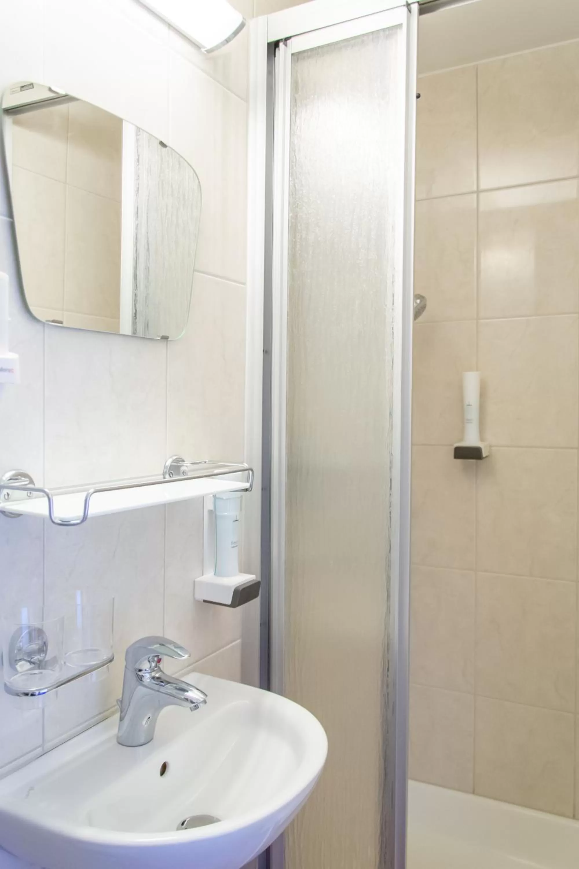 Bathroom in Strandhotel Burgstaller