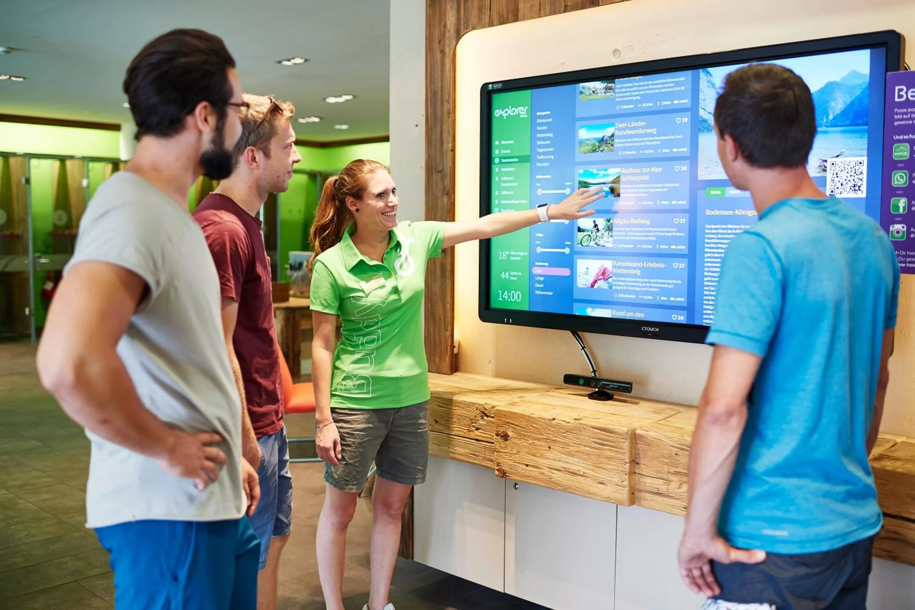 Lobby or reception in Explorer Hotel Kitzbühel