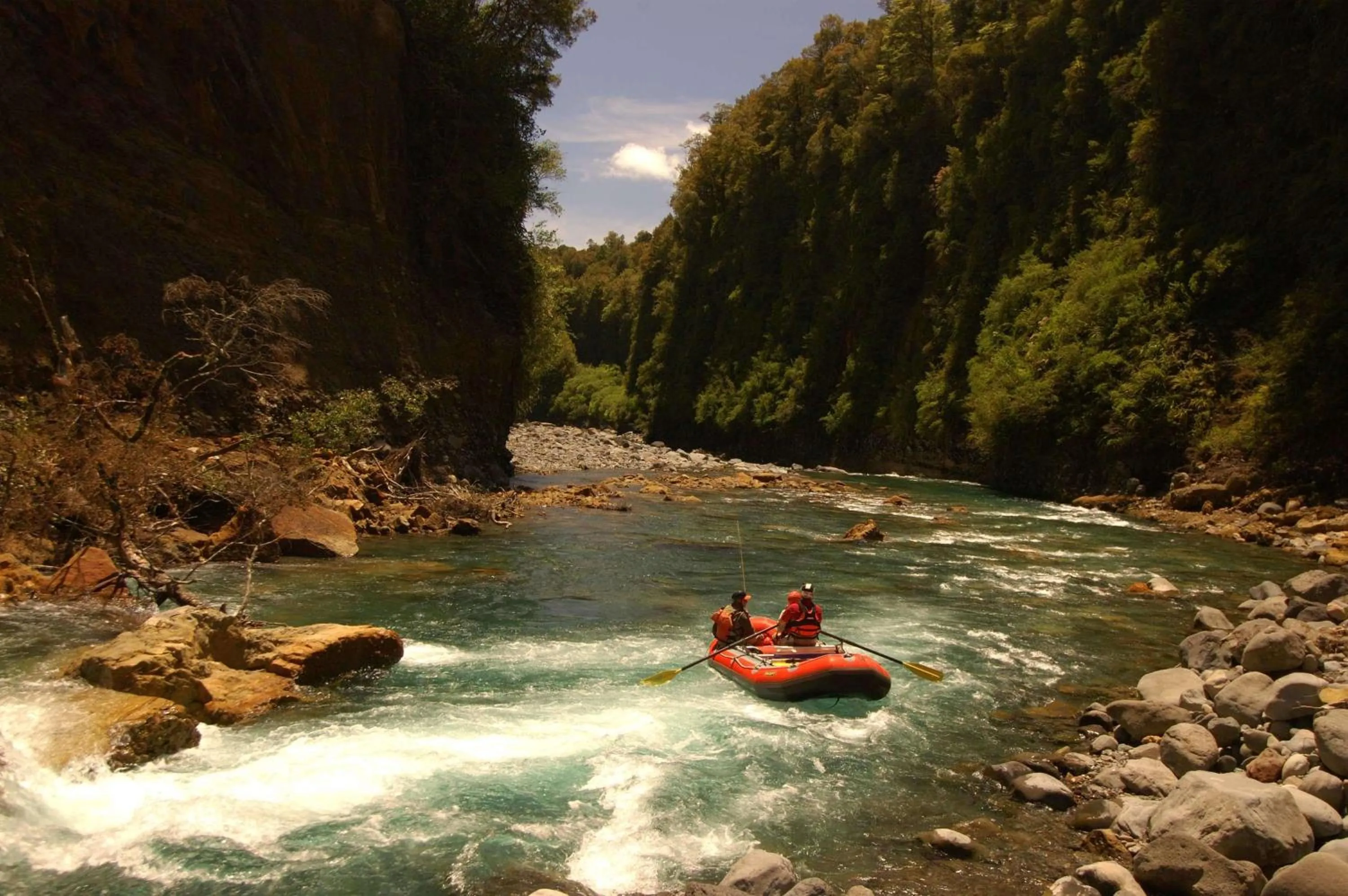 Canoeing in Tongariro Lodge
