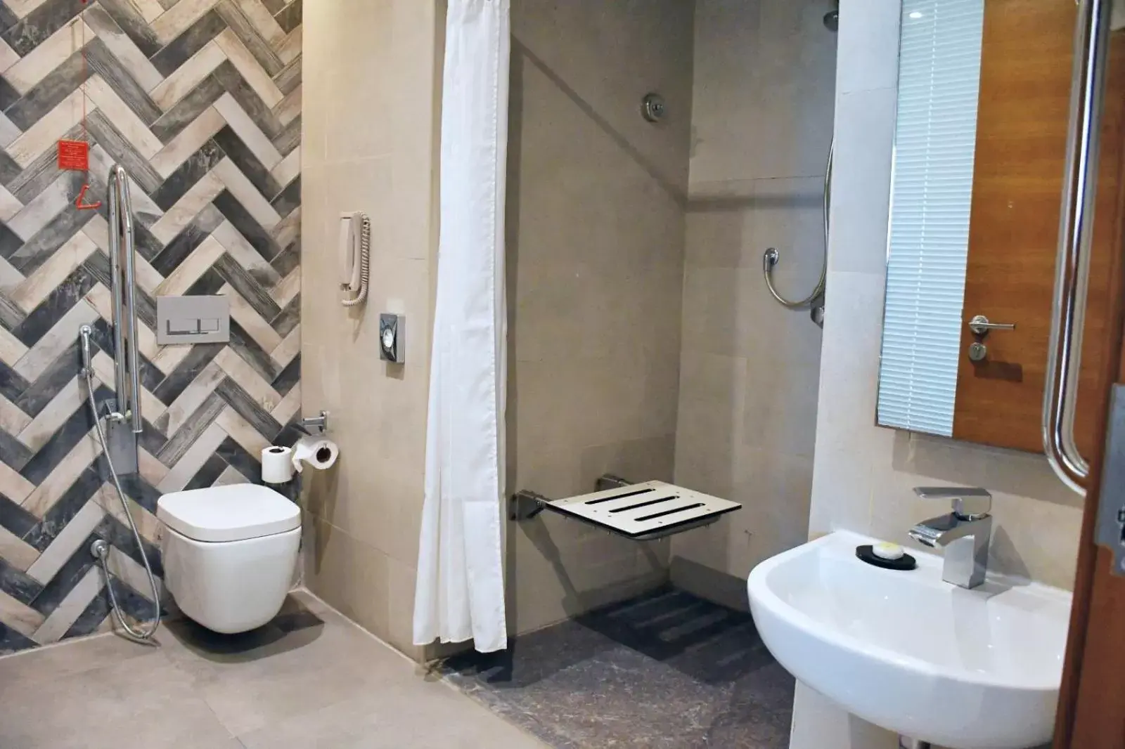 Shower, Bathroom in Wyndham Garden Ajman Corniche