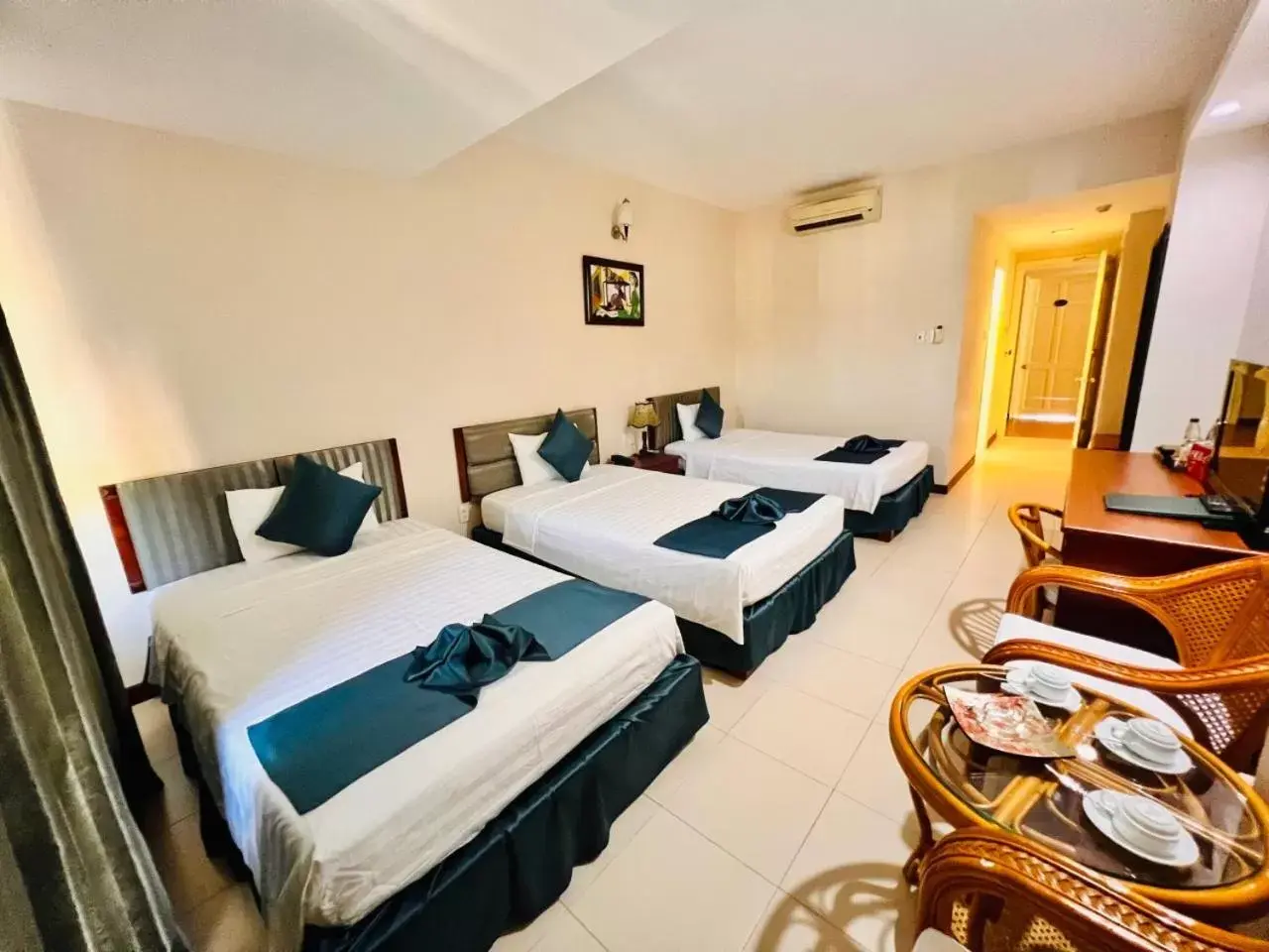 Bed in The Coast Hotel Vung Tau Bed in The Coast Hotel Vung Tau