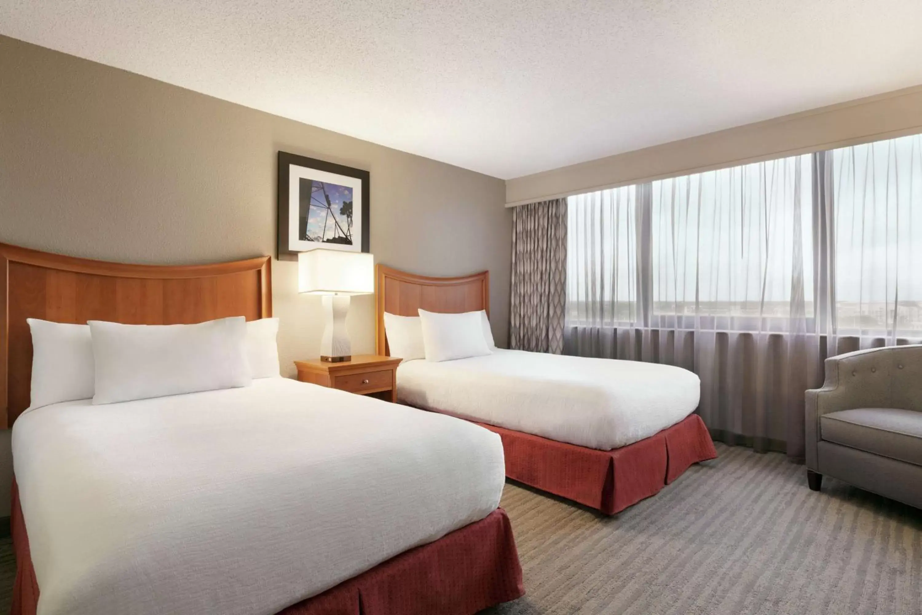 Suite with Two Double Bed - Disability Access with Tub/Non-Smoking in Embassy Suites by Hilton Orlando International Drive ICON Park