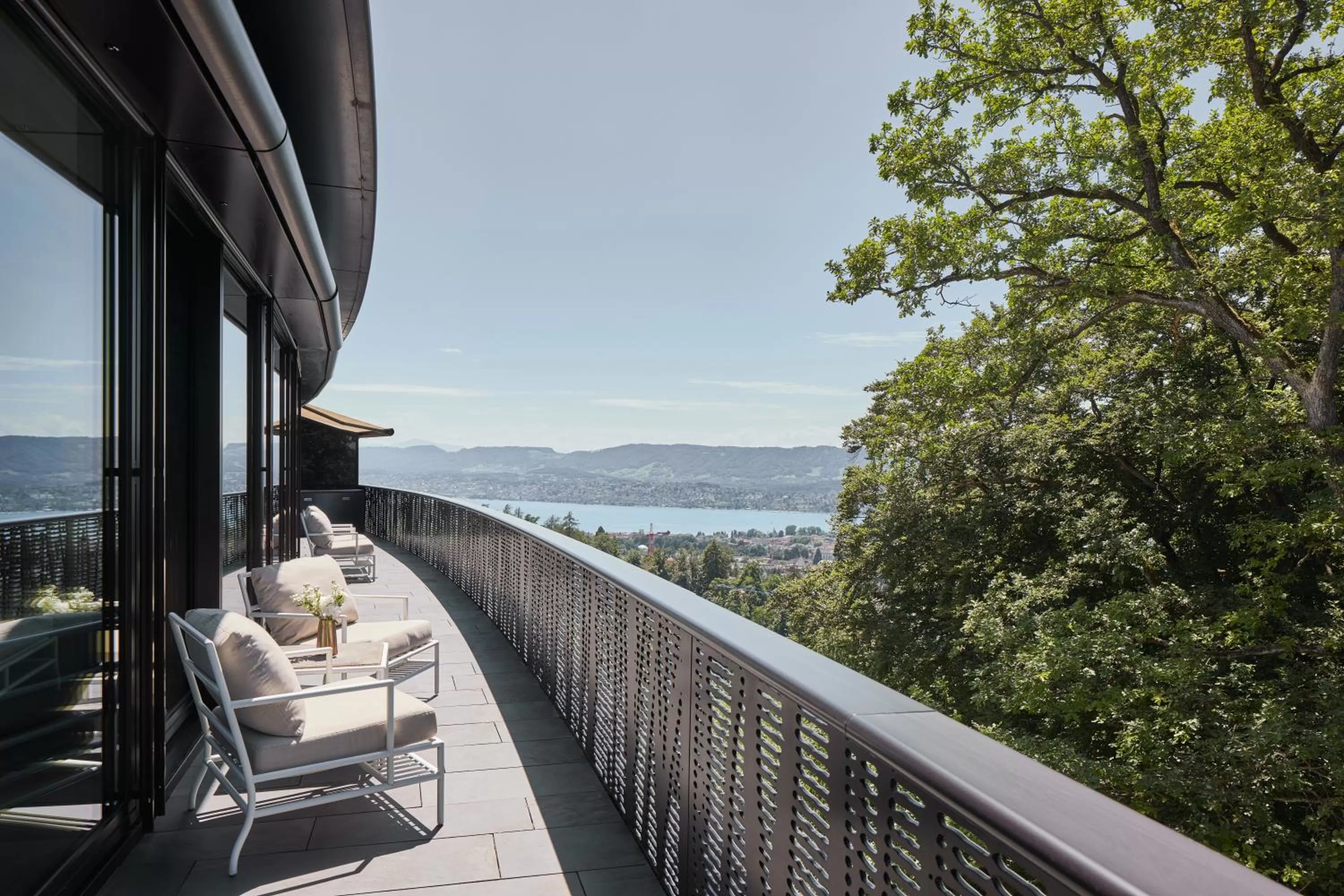 Balcony/Terrace in The Dolder Grand - City and Spa Resort Zurich