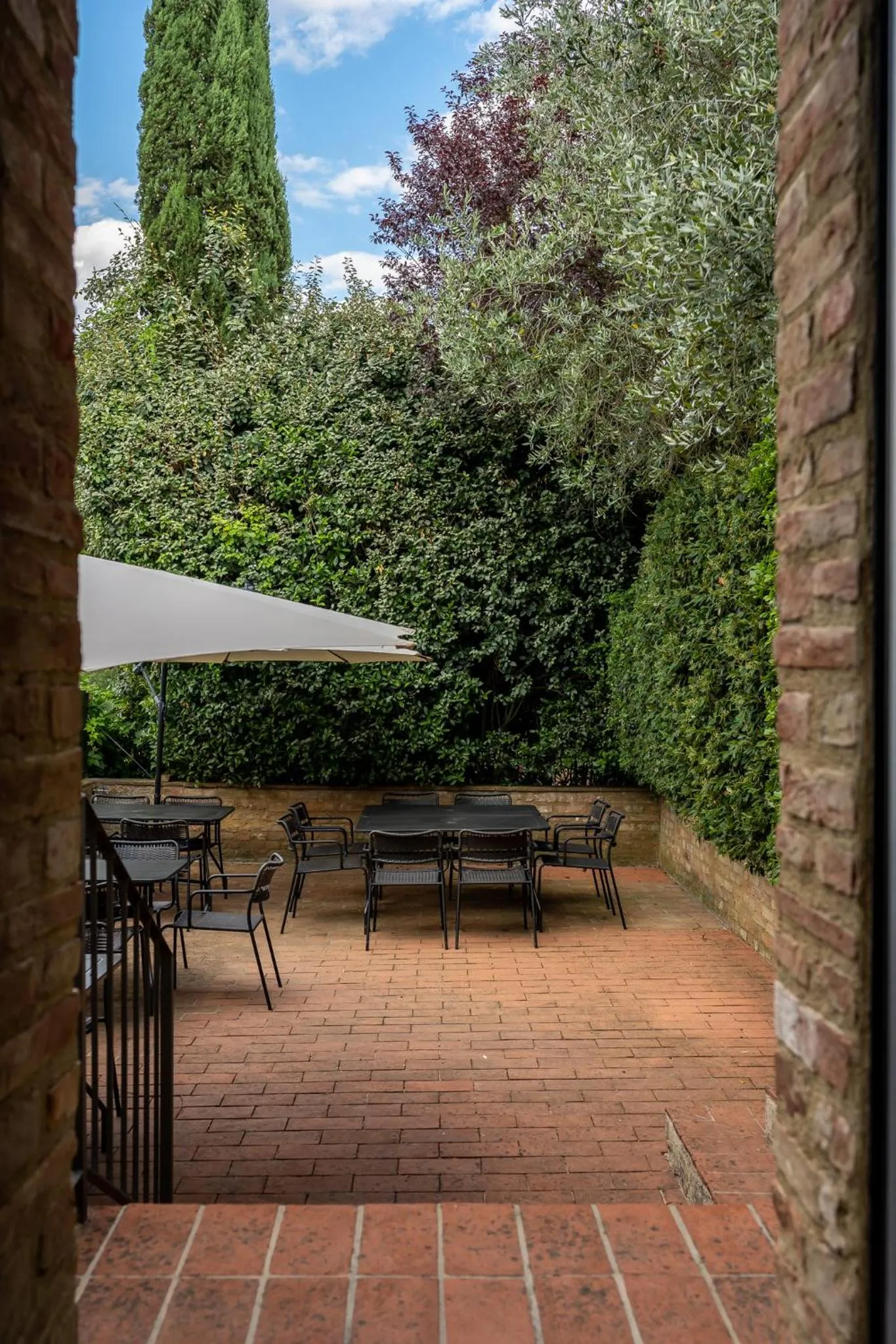 Patio in Hotel More di Cuna