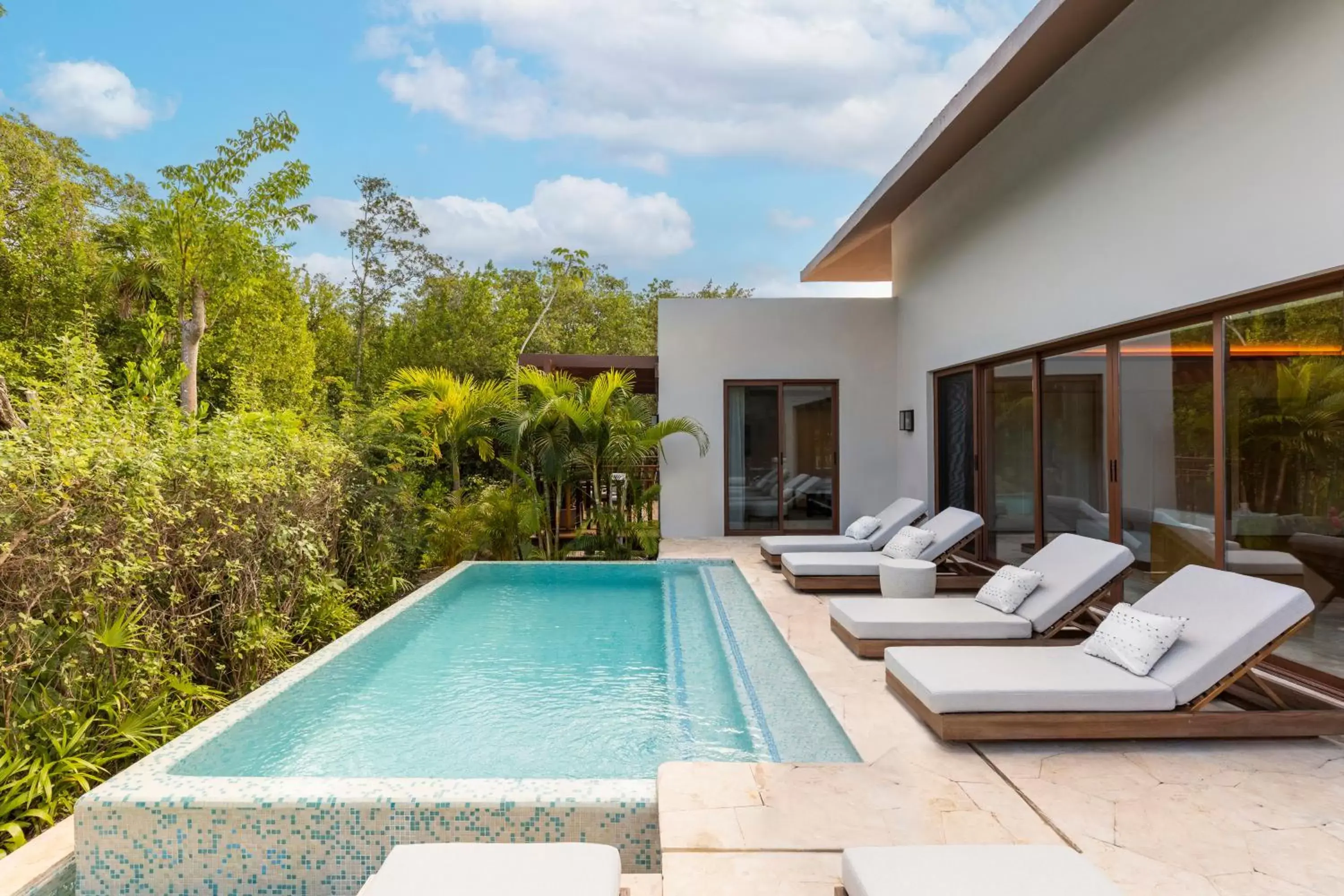 Swimming Pool in Fairmont Mayakoba