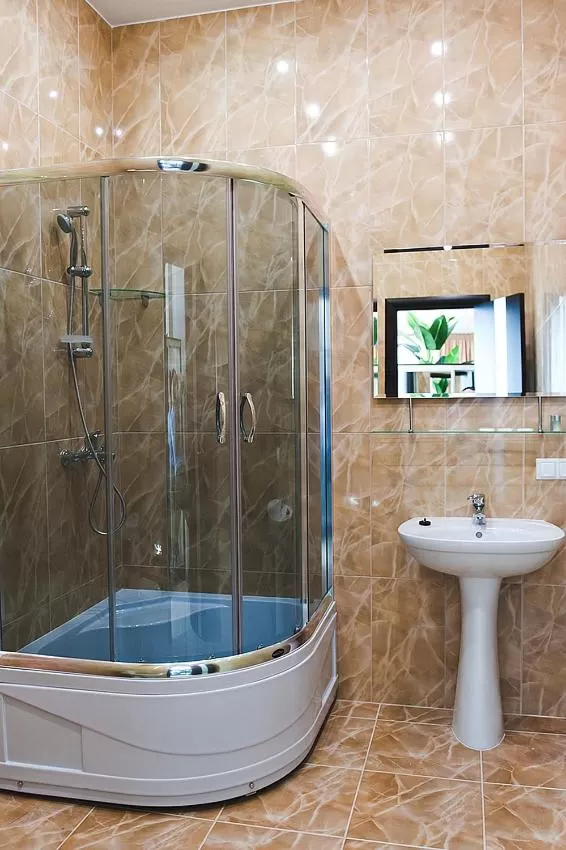 Bathroom in Hotel 8th Mile