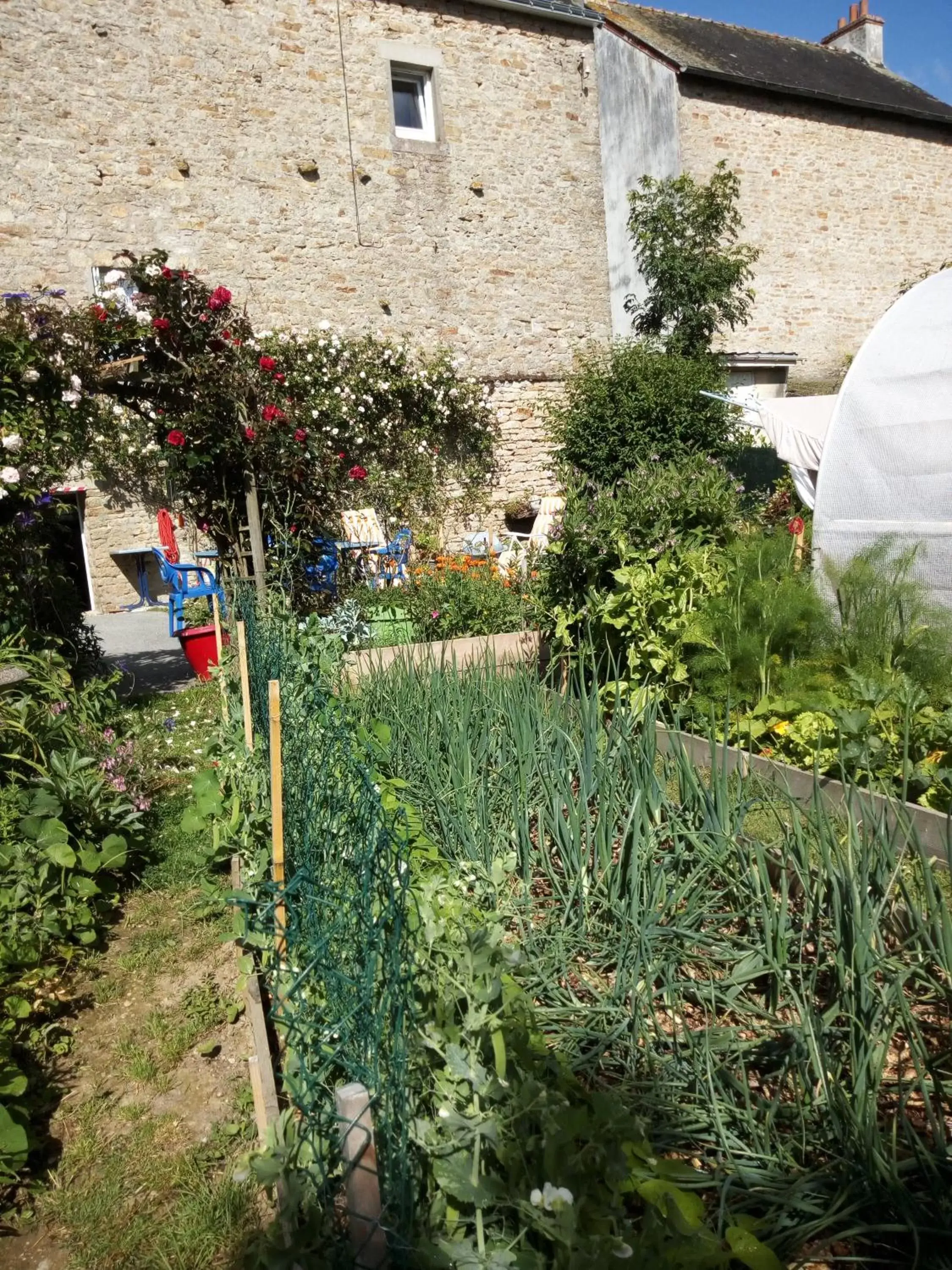 Garden in LES DEUX RIVIERES - Chambres & Table d'Hôtes -