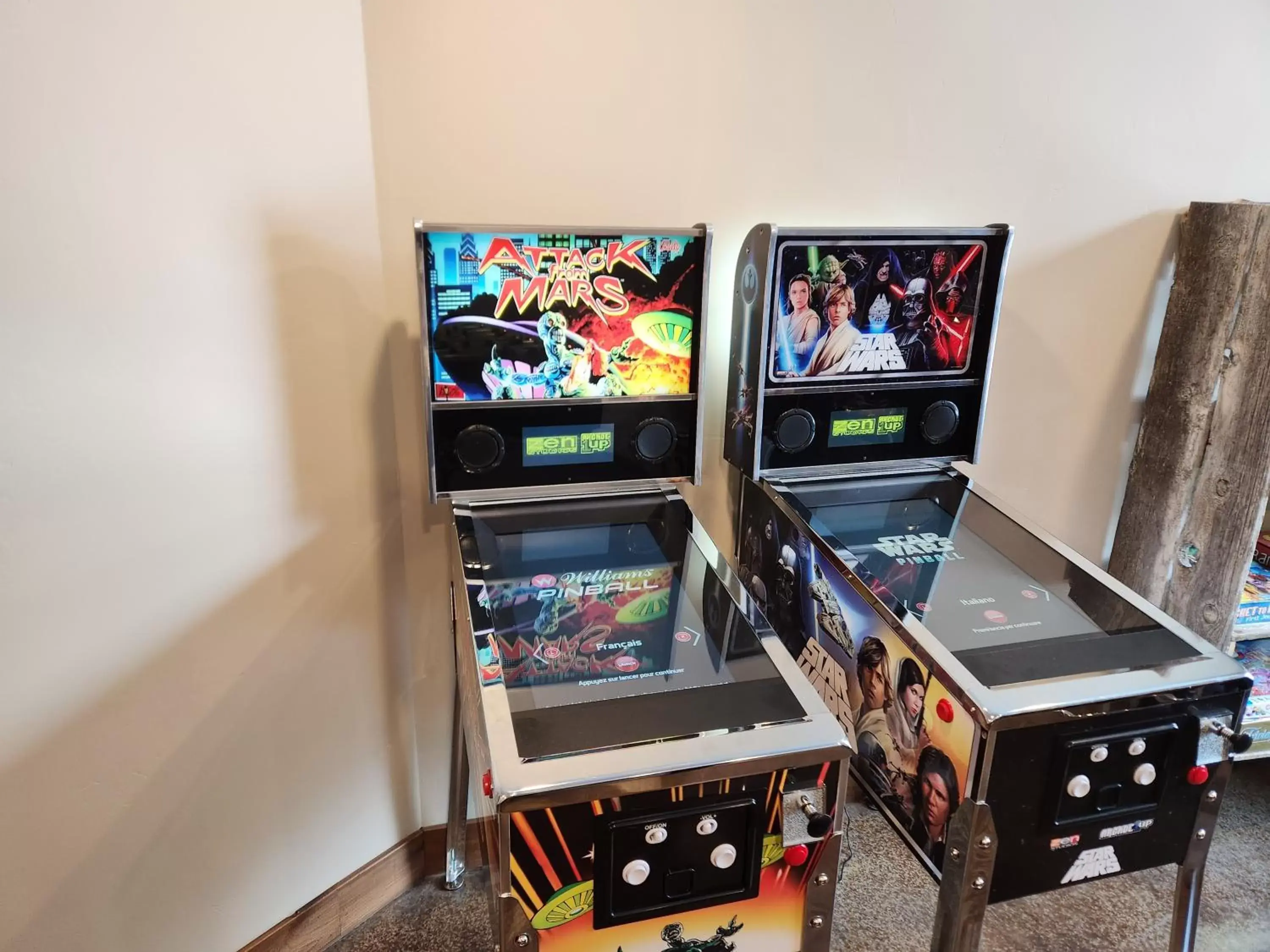 Game Room in Sawtelle Mountain Resort