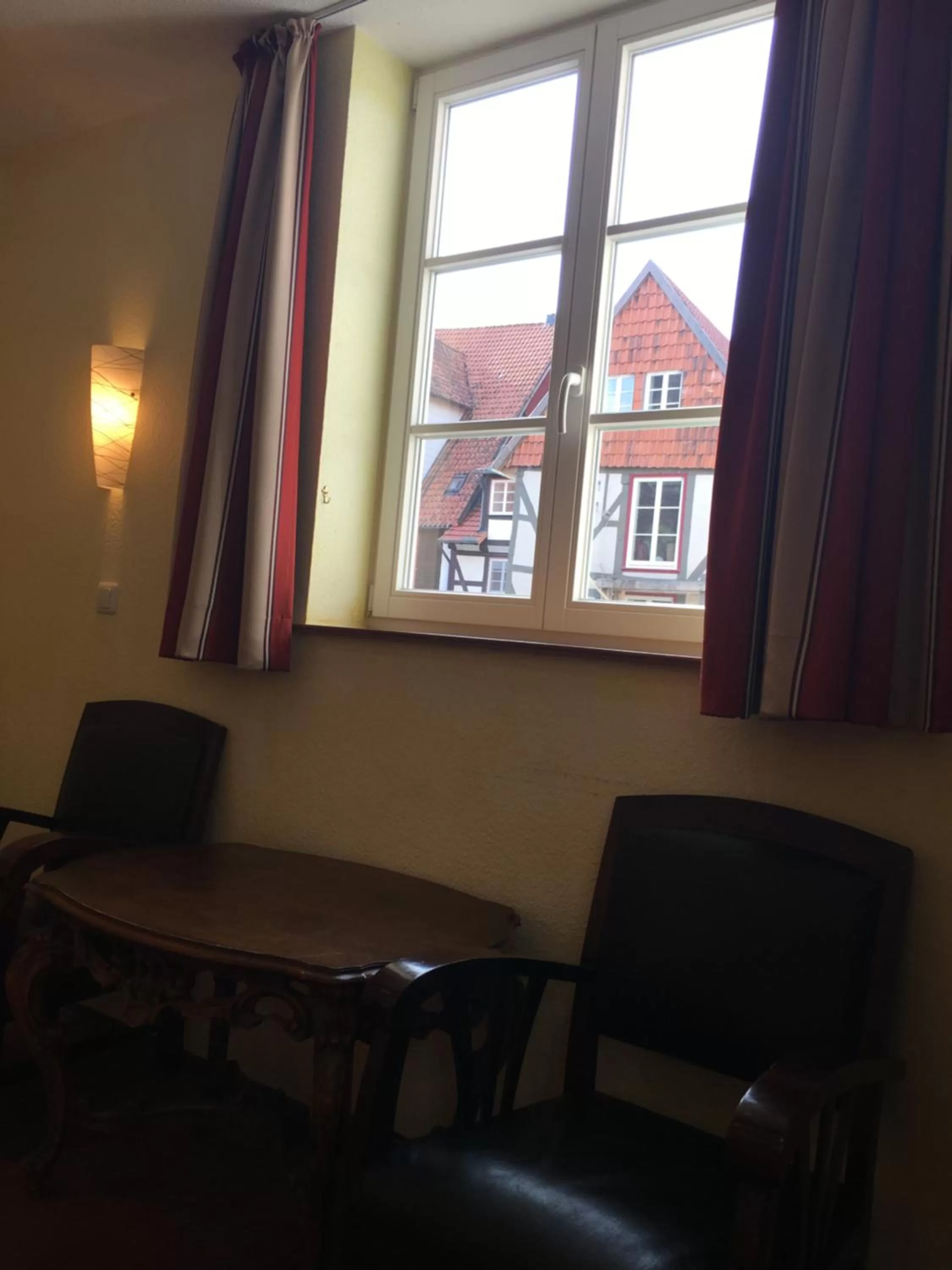 Decorative detail in Fachwerk-Hotel Eisenbart