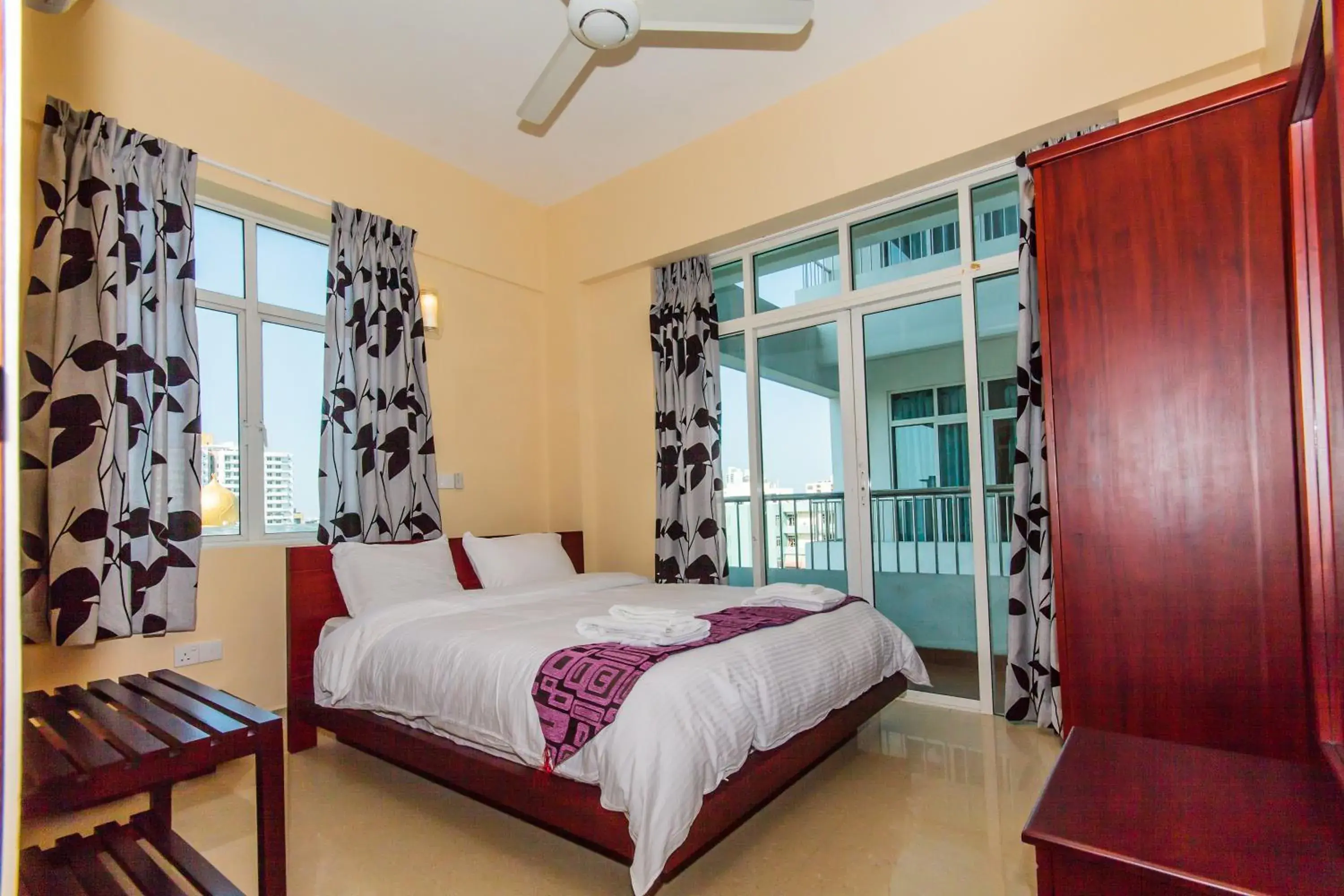 Bedroom, Bed in Supun Arcade Residency Bedroom, Bed in Supun Arcade Residency