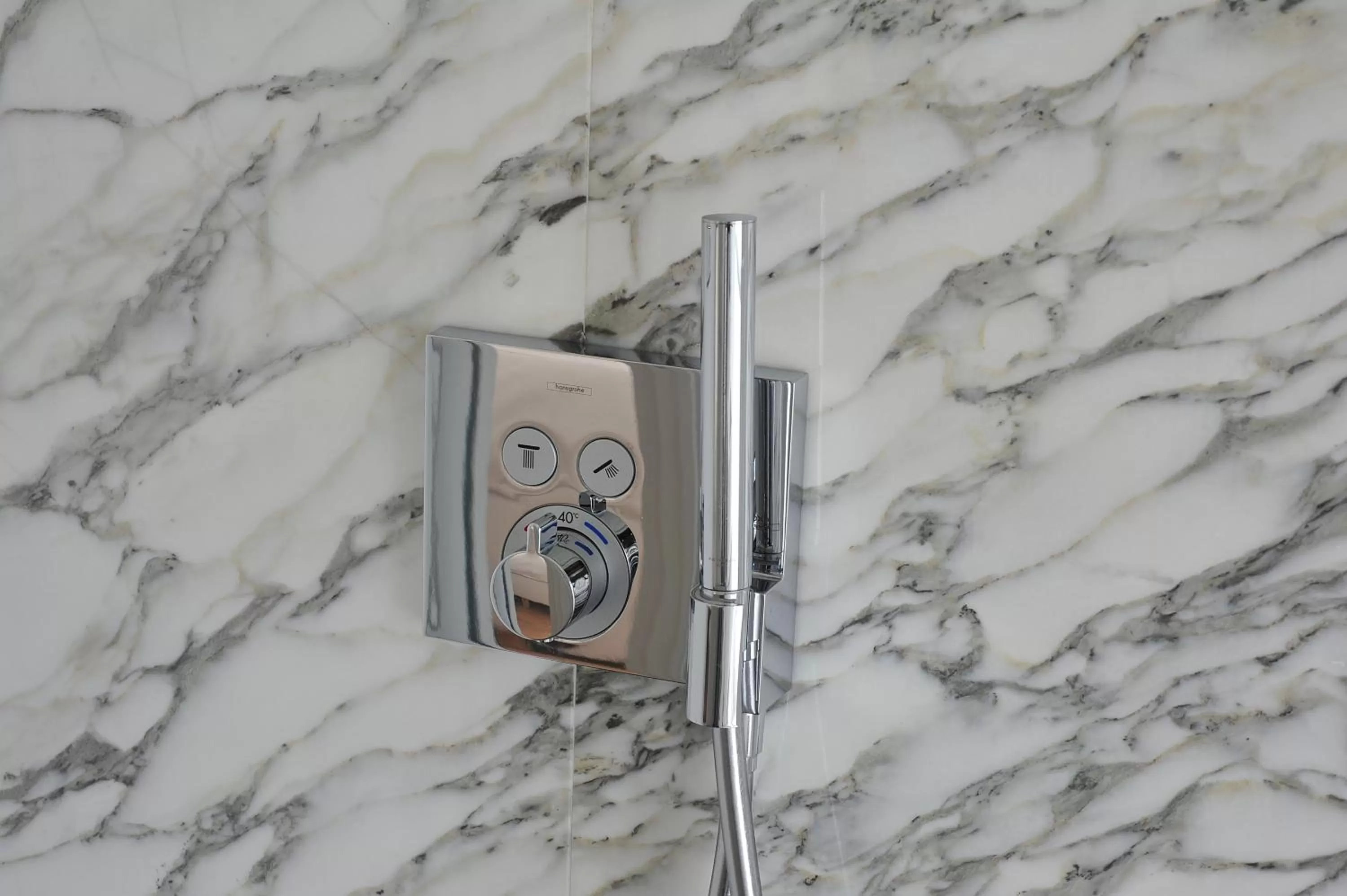 Shower, Winter in Boetiek Hotel Kampen