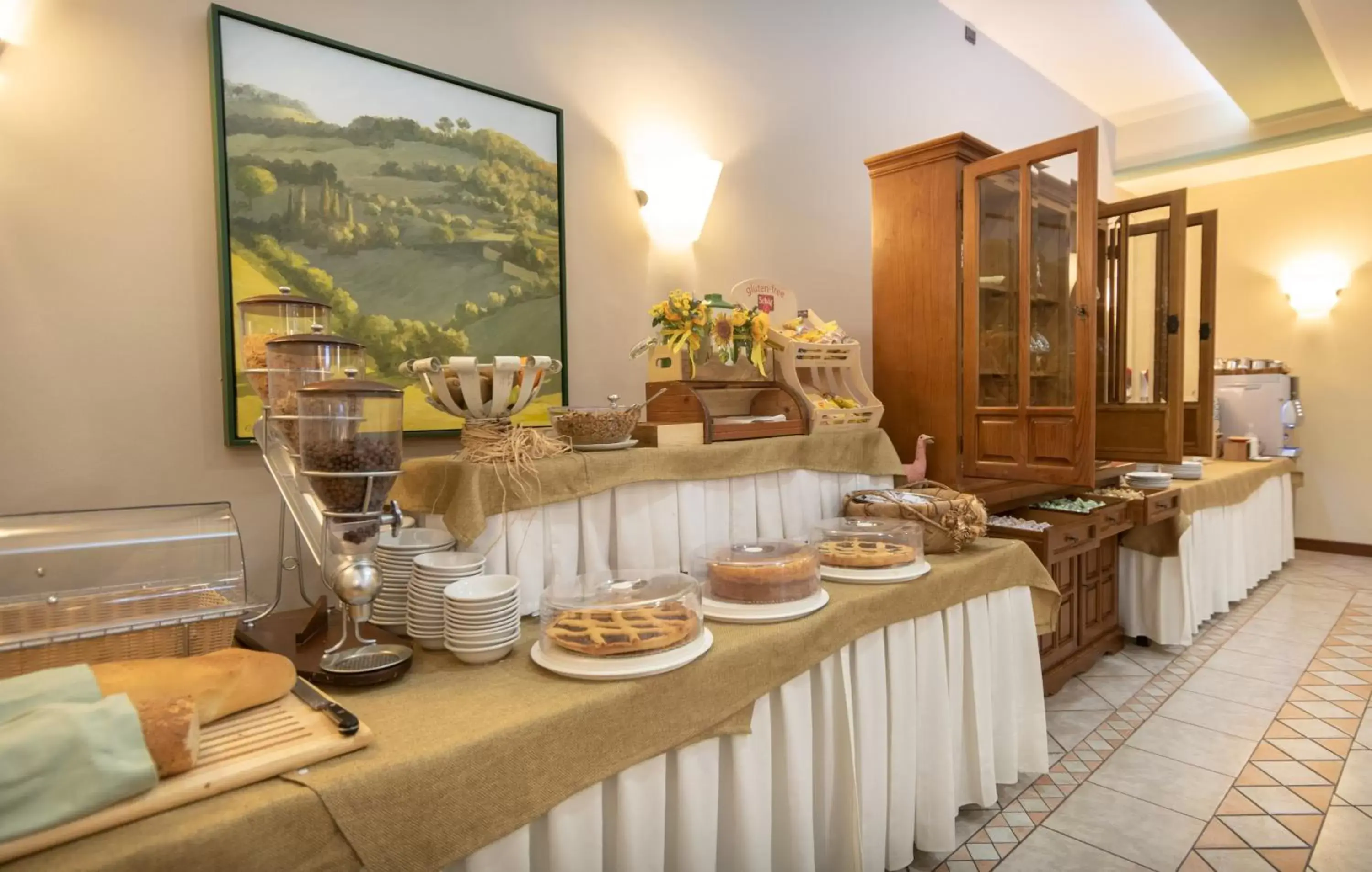 Buffet breakfast in Hotel La Terrazza RESTAURANT & SPA