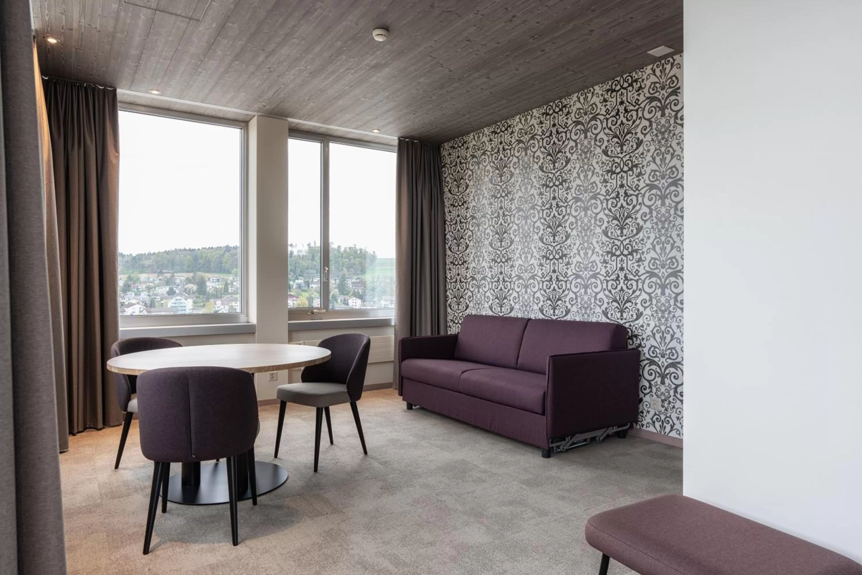 Living room in b-smart hotel Menziken