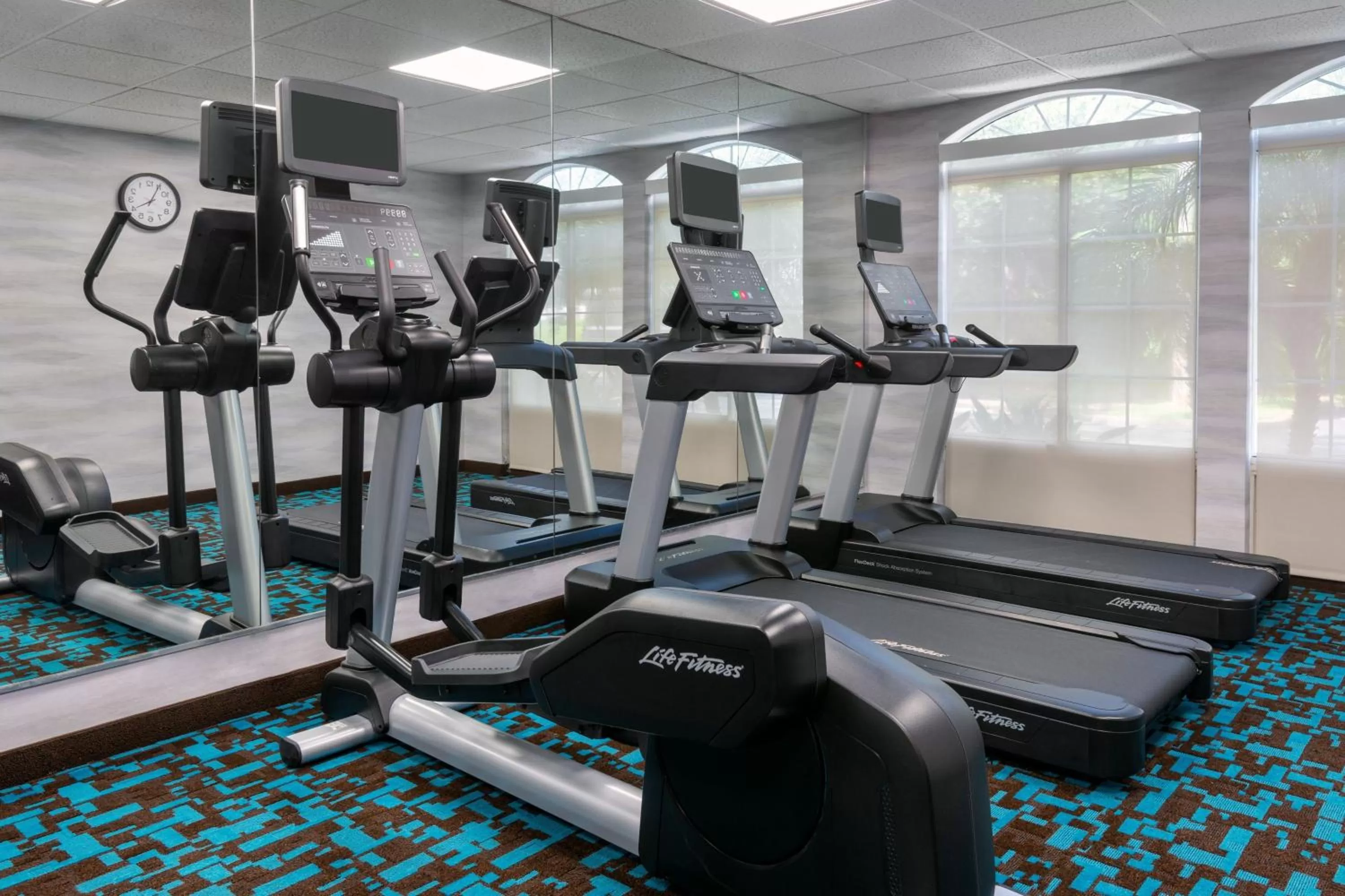 Fitness centre/facilities in Fairfield Inn and Suites by Marriott Clearwater