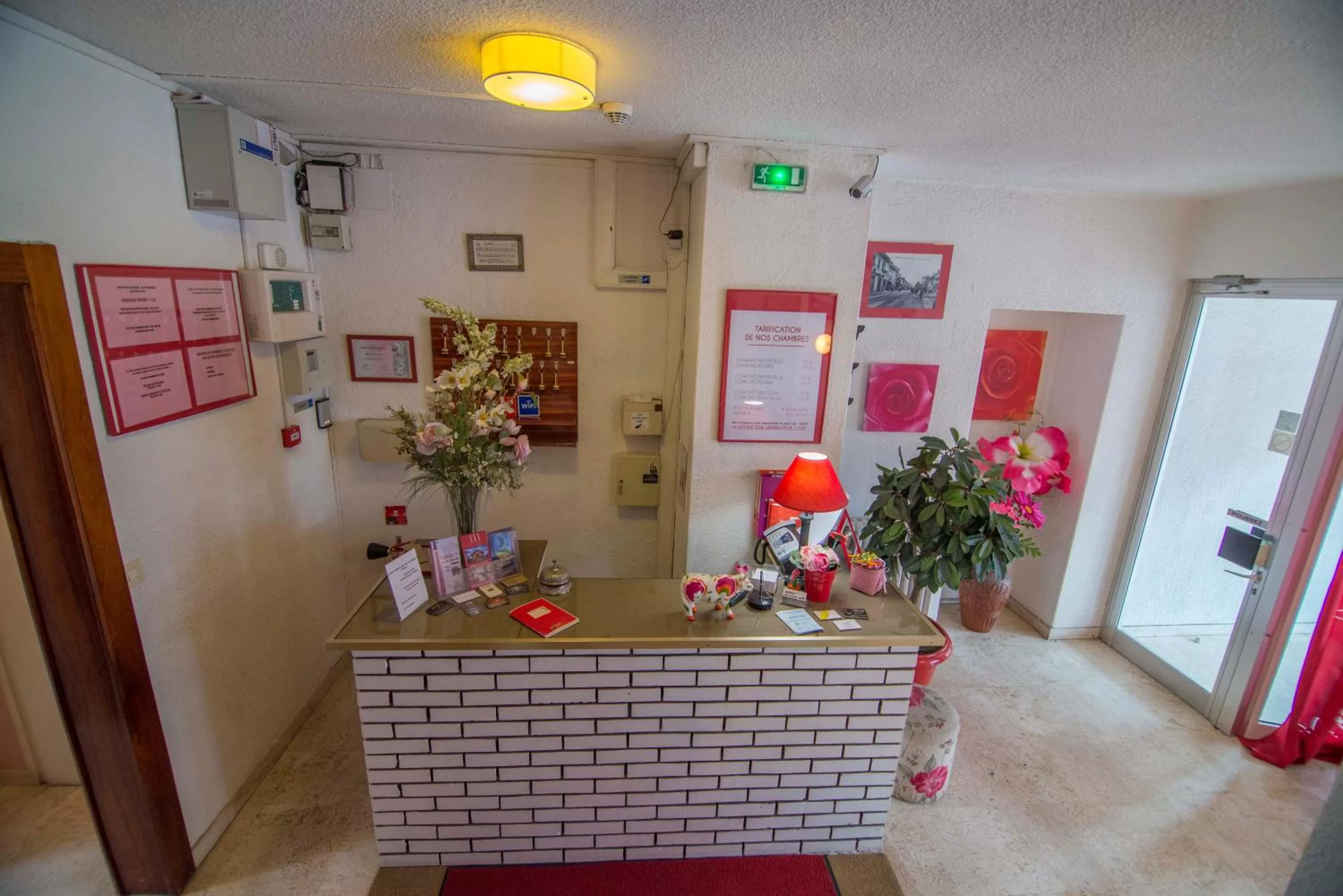 Lobby or reception in Hôtel de La Poste